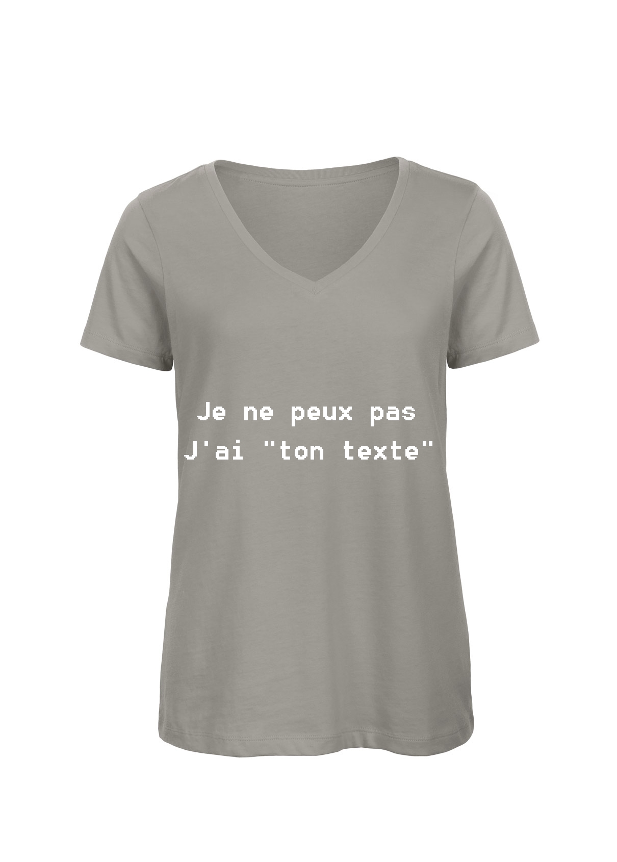 Miniature T-shirt femme "Je peux pas j'ai"