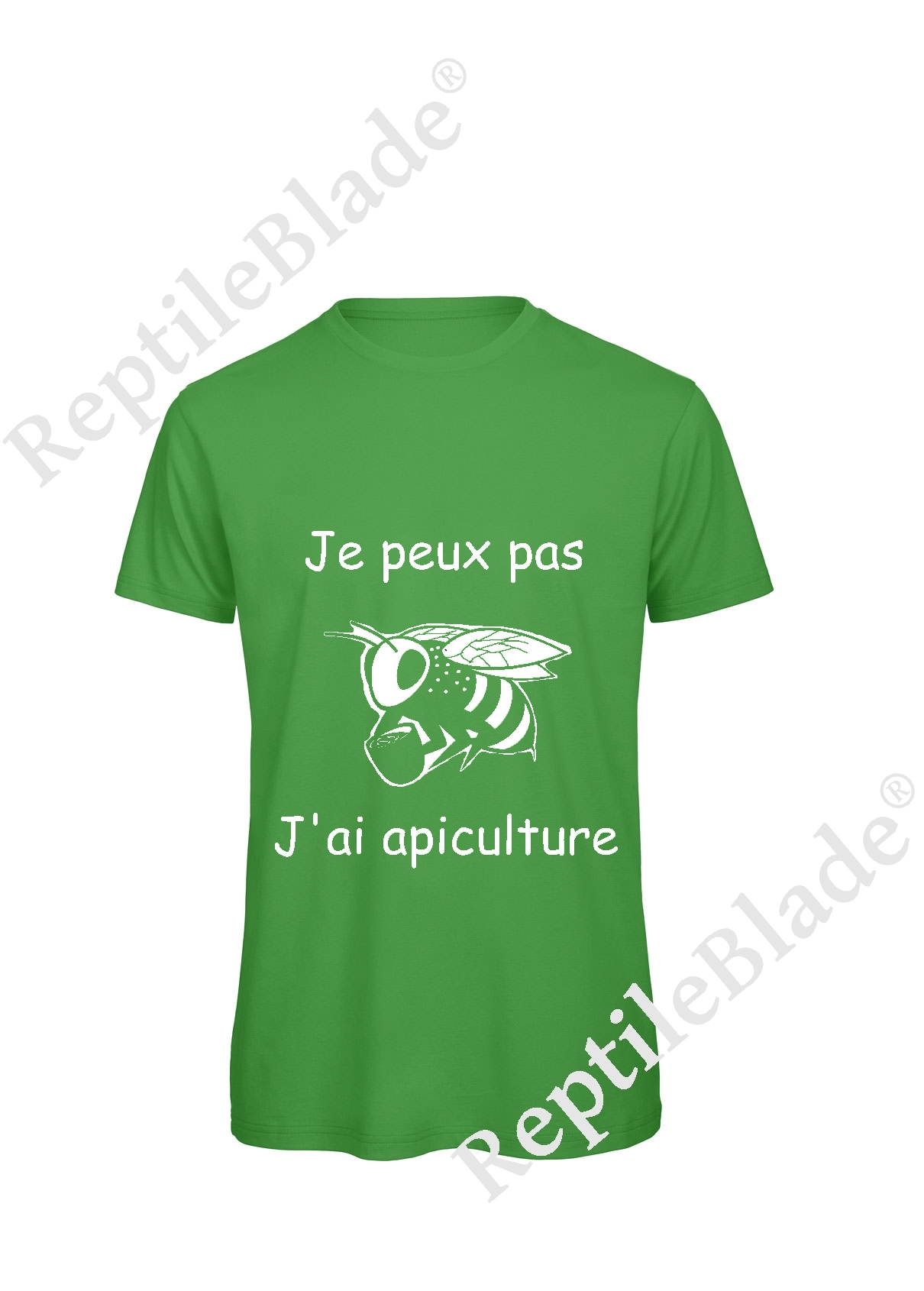 Miniature T-shirt homme "Je peux pas j'ai apiculture"
