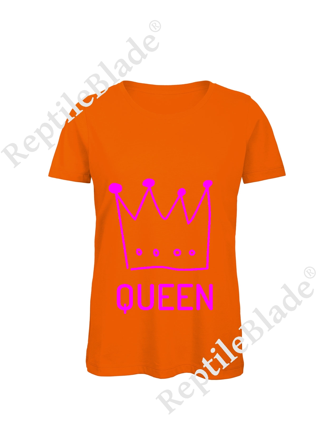 Miniature T-shirt femme "queen"