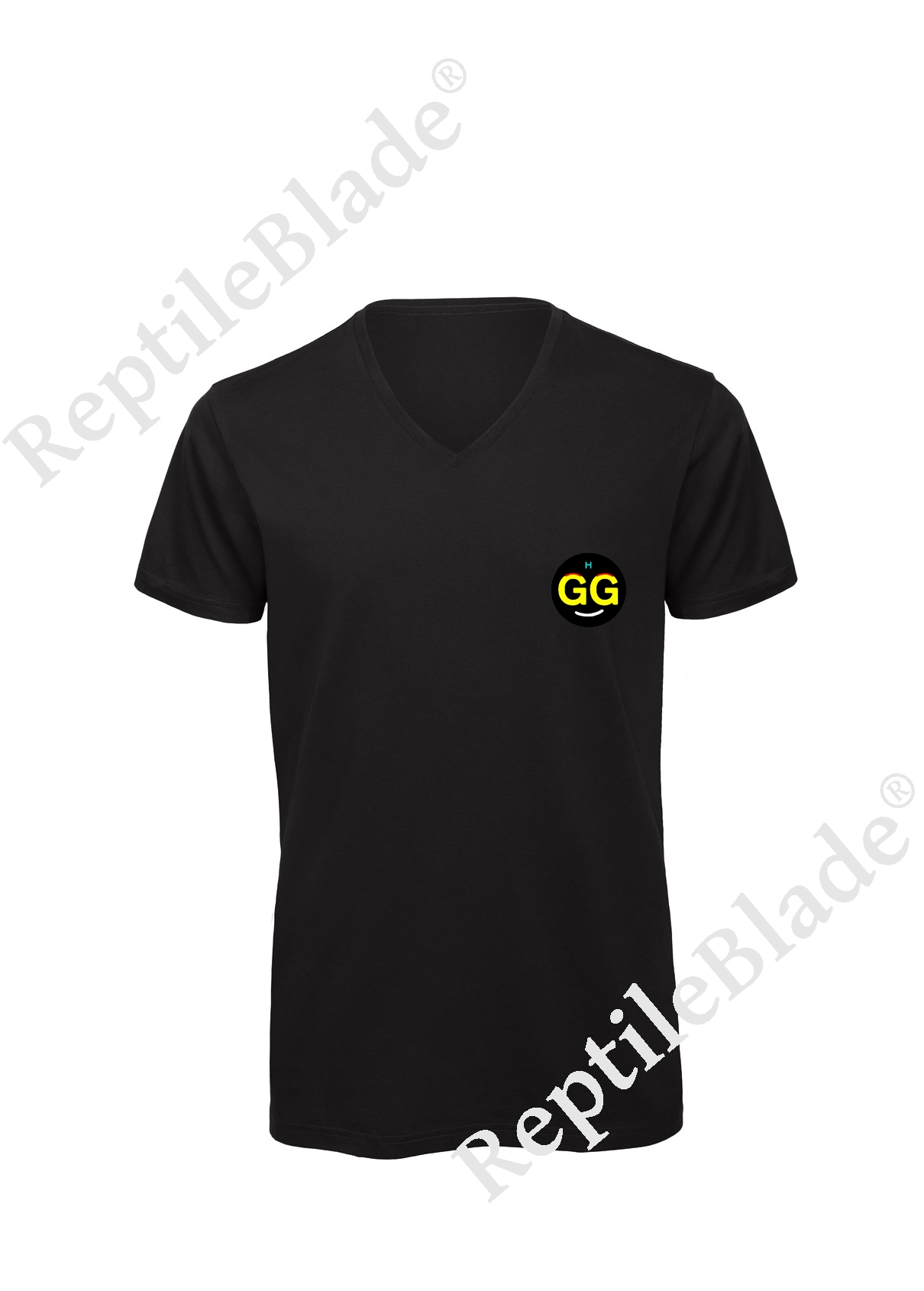 T-shirt homme col v "Hargfarth GG"