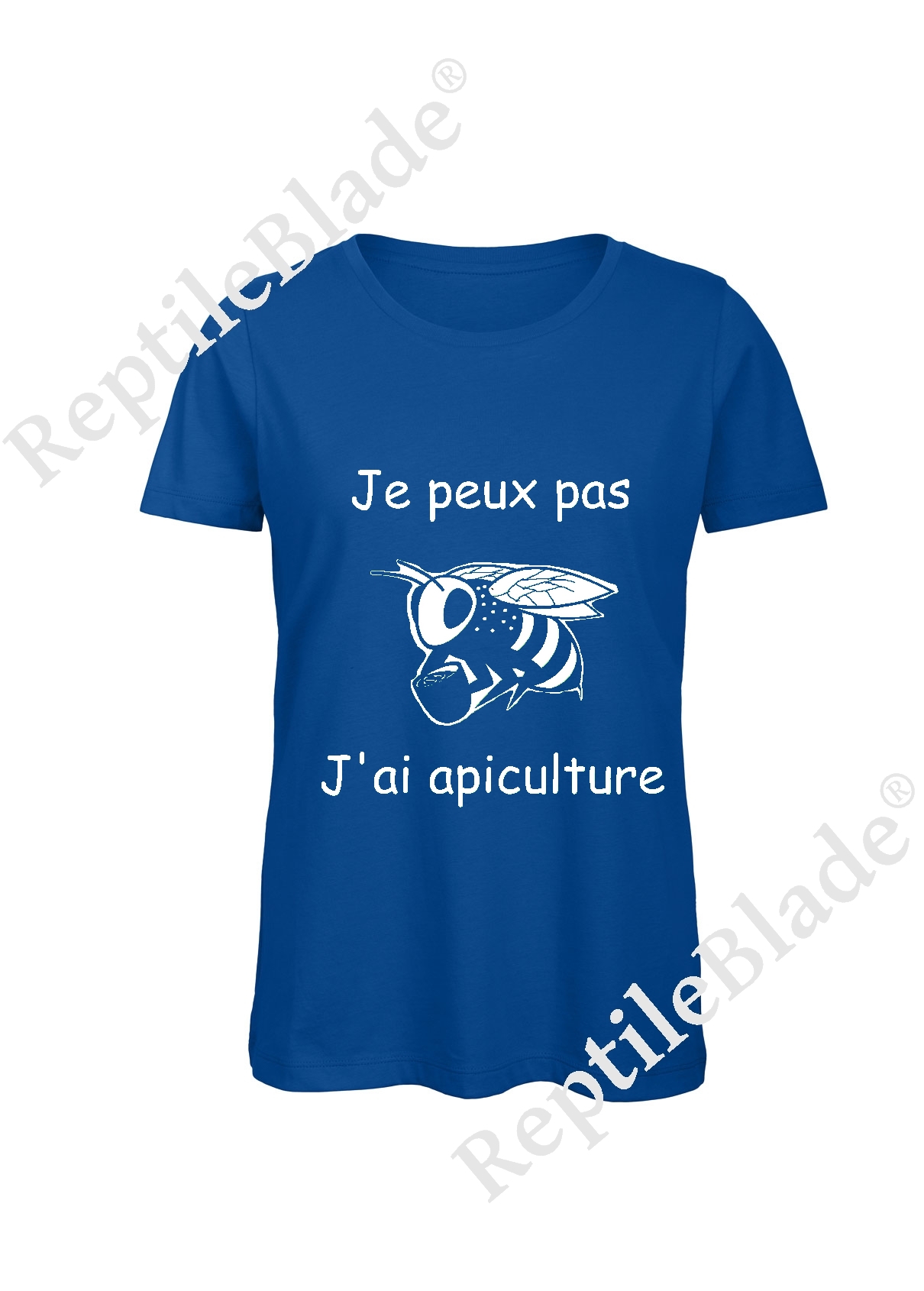 Miniature T-shirt femme "Je peux pas j'ai apiculture"