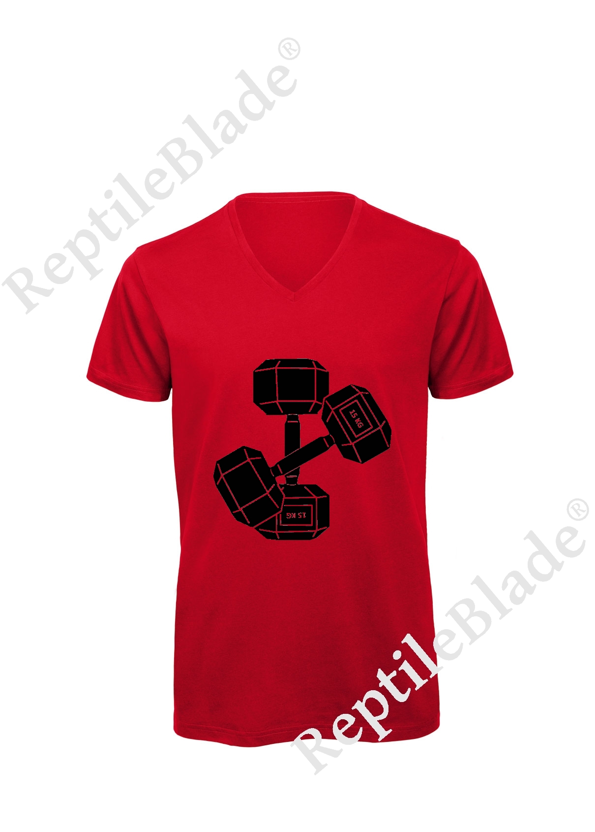 T-shirt homme col v "Altère"