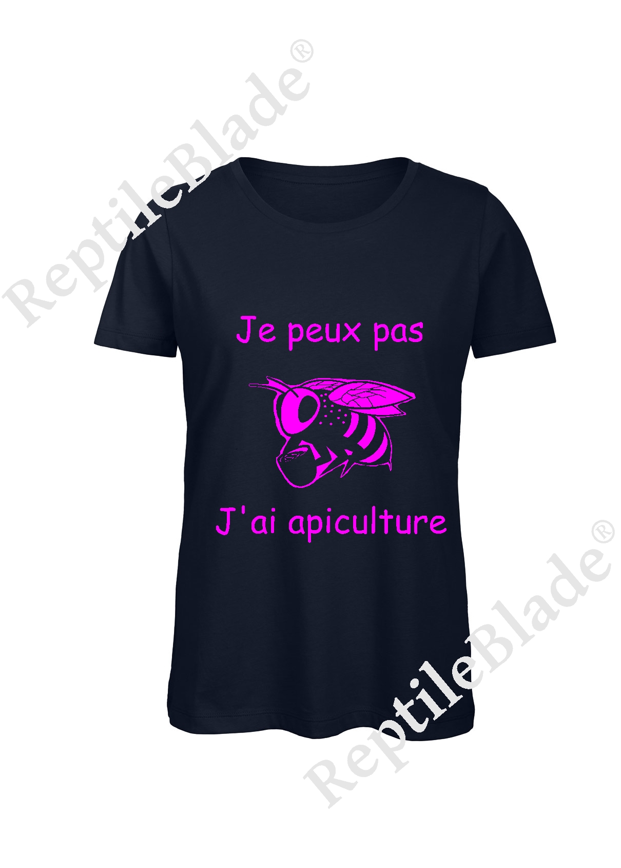 T-shirt femme "Je peux pas j'ai apiculture"