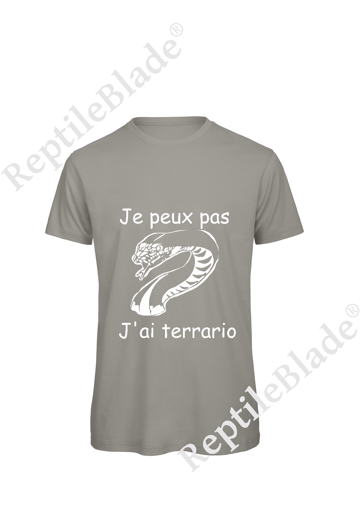 Miniature T-shirt homme "Je peux pas j'ai terrario"