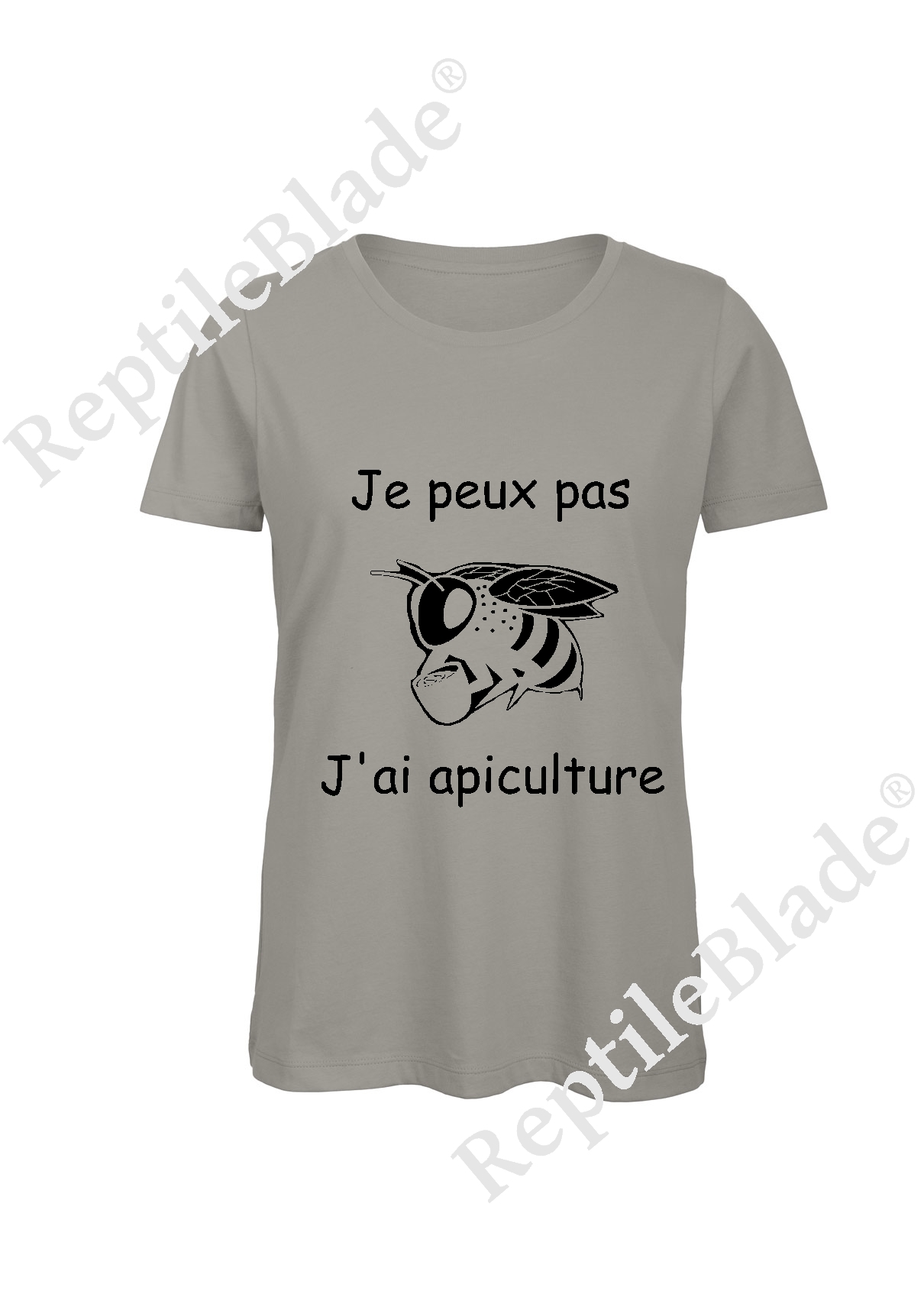 Miniature T-shirt femme "Je peux pas j'ai apiculture"