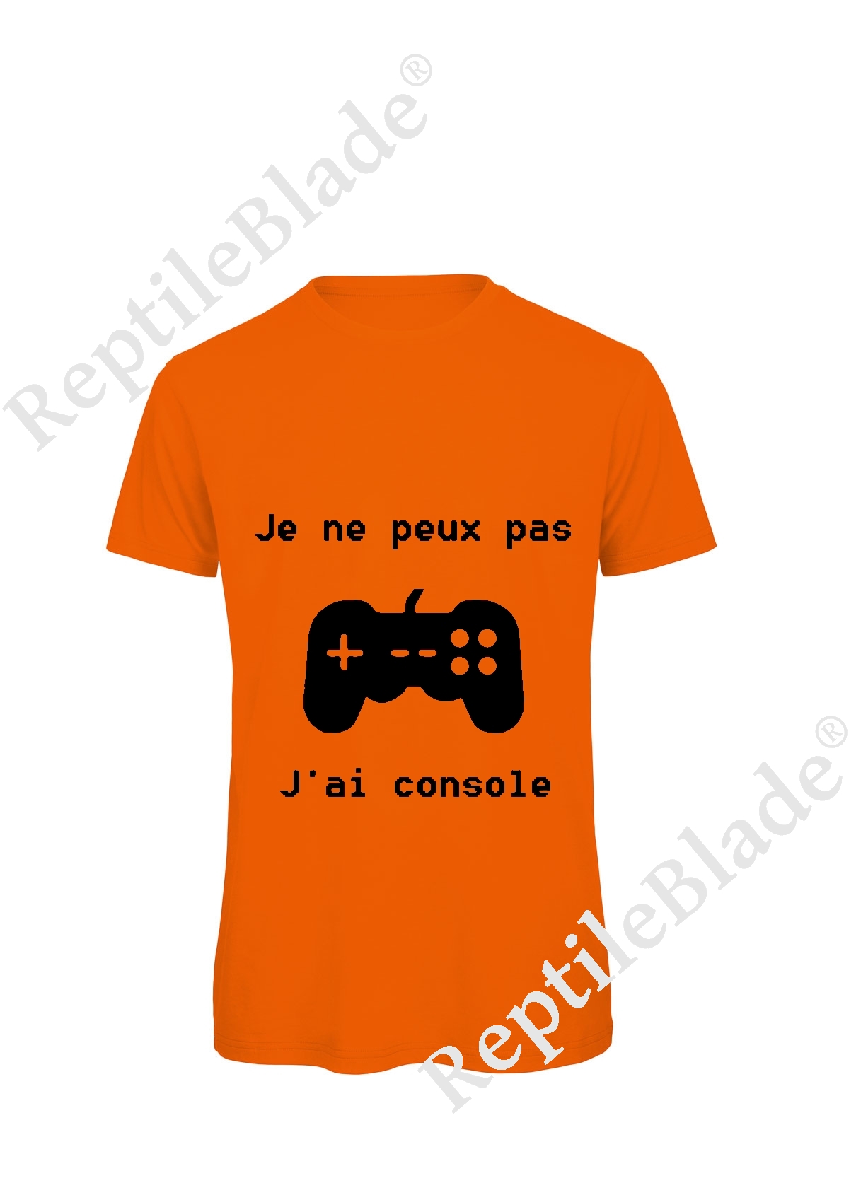 Miniature T-shirt homme "Je peux pas j'ai console"