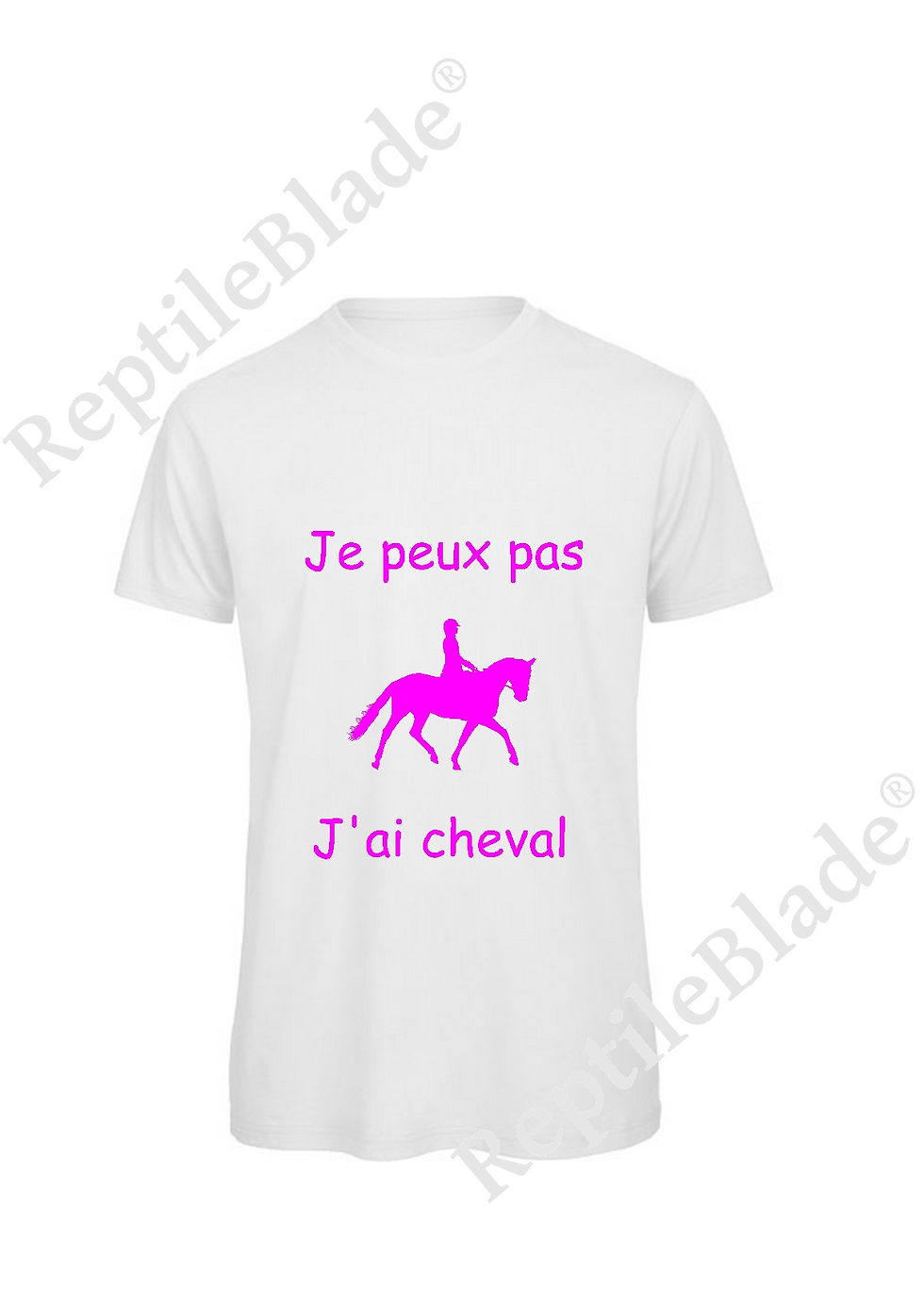Miniatura: T-shirt homme "Je peux pas j'ai cheval"