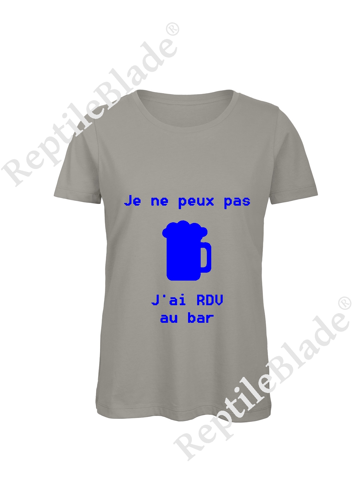 Miniature T-shirt femme "Je peux pas j'ai encore rdv au bar