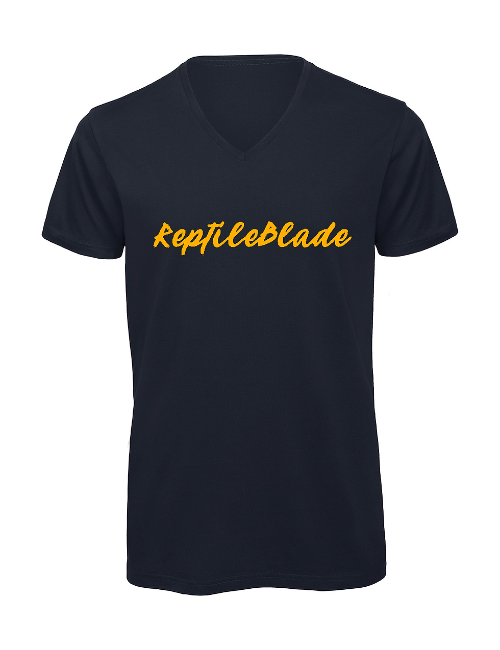 Miniature : T-shirt homme col v "Reptileblade"