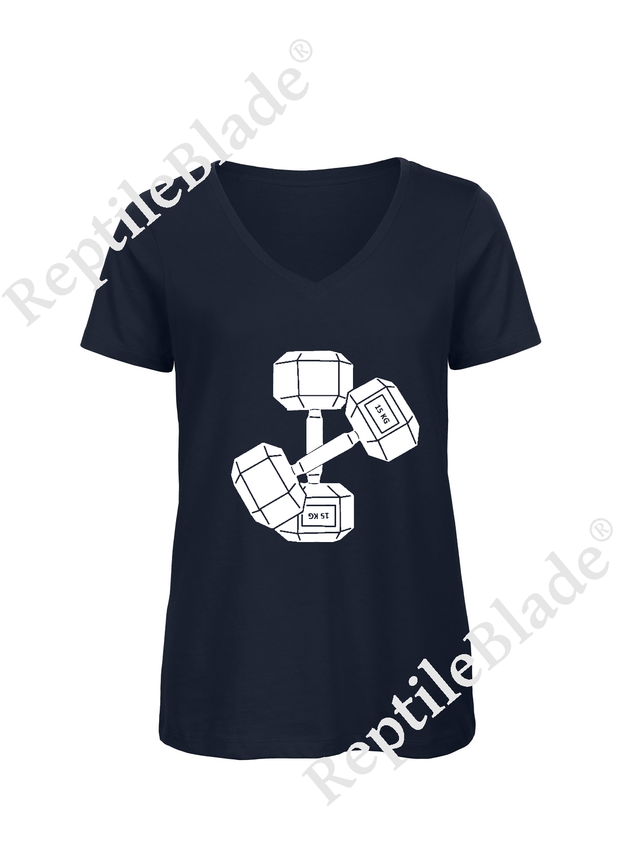 Miniature T-shirt femme col v "Altère"