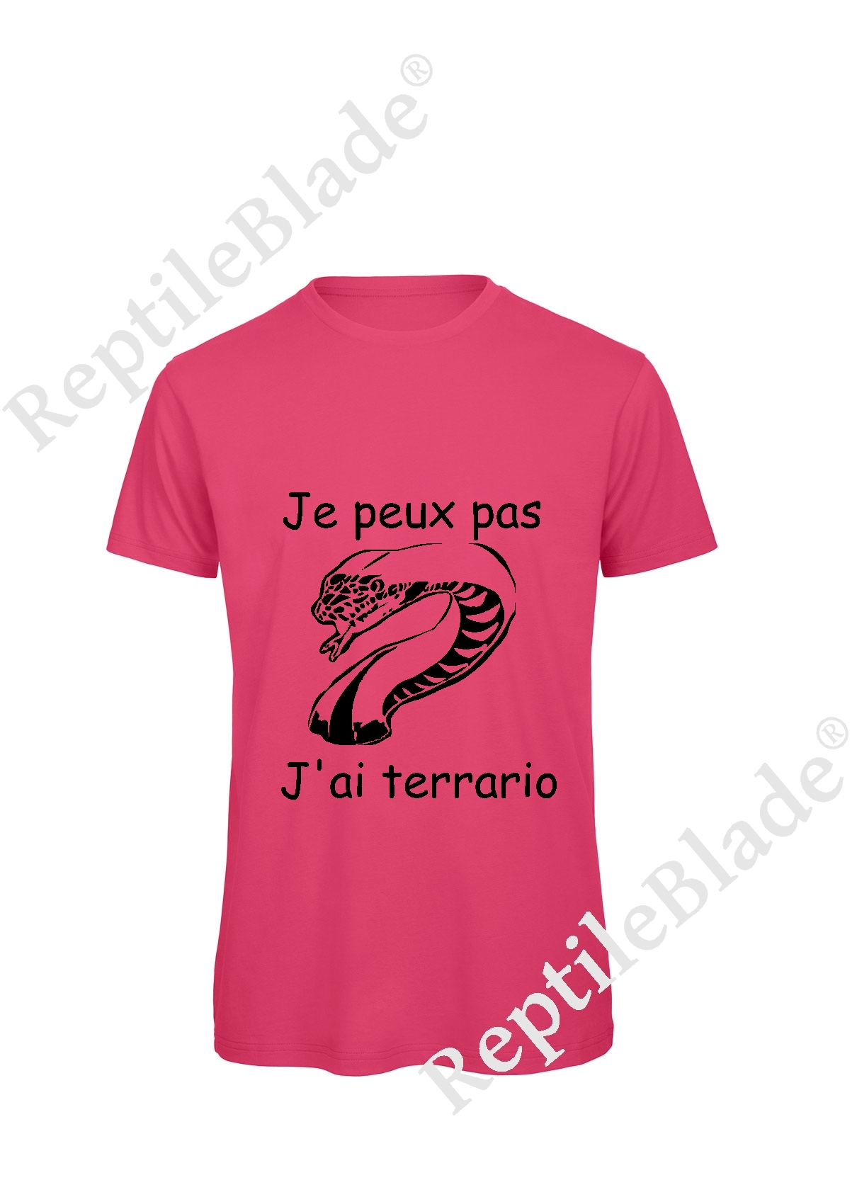 Miniature T-shirt homme "Je peux pas j'ai terrario"