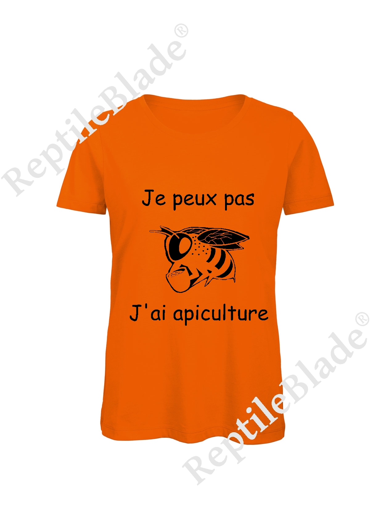 Miniature T-shirt femme "Je peux pas j'ai apiculture"