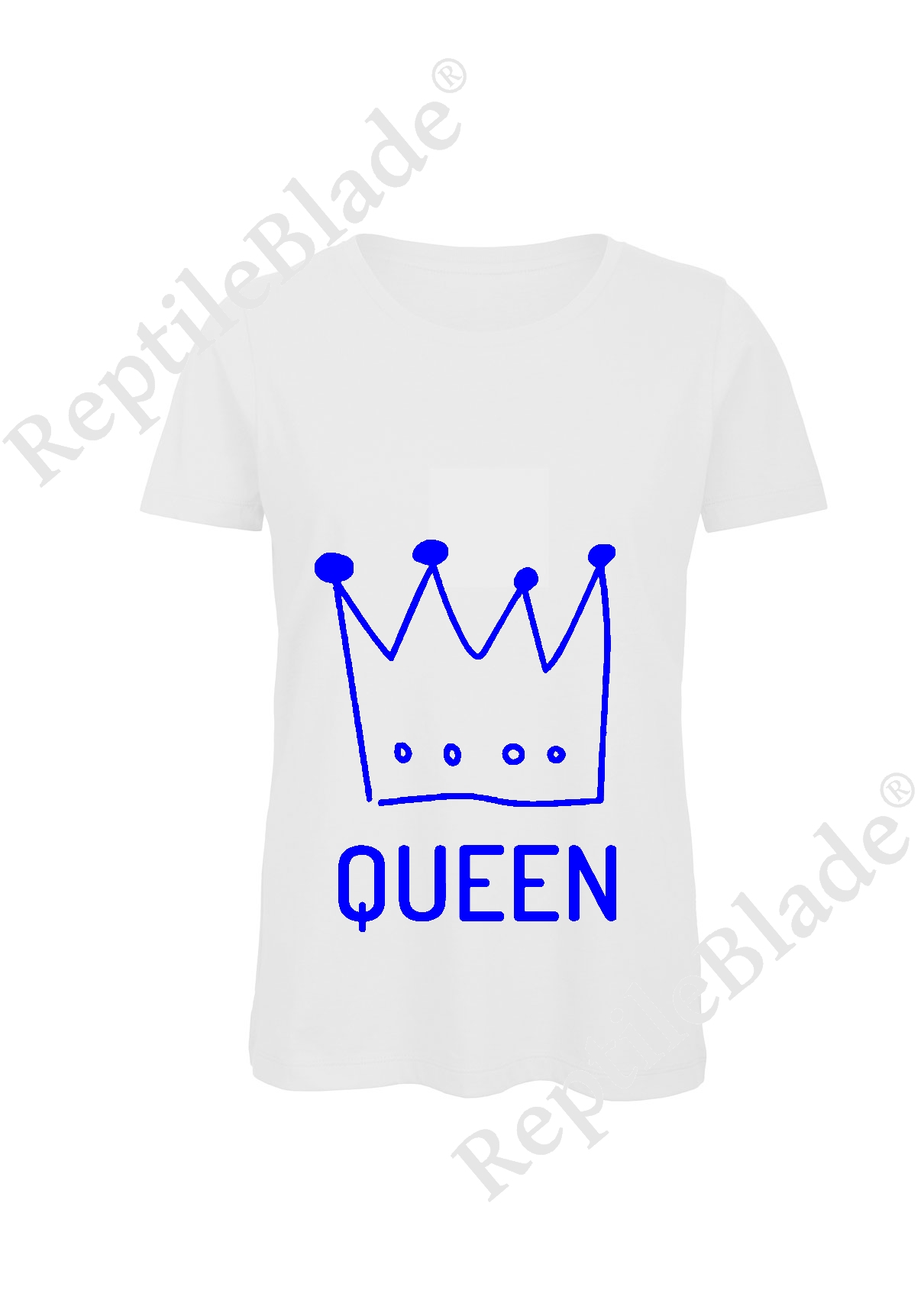 Miniature T-shirt femme "queen"