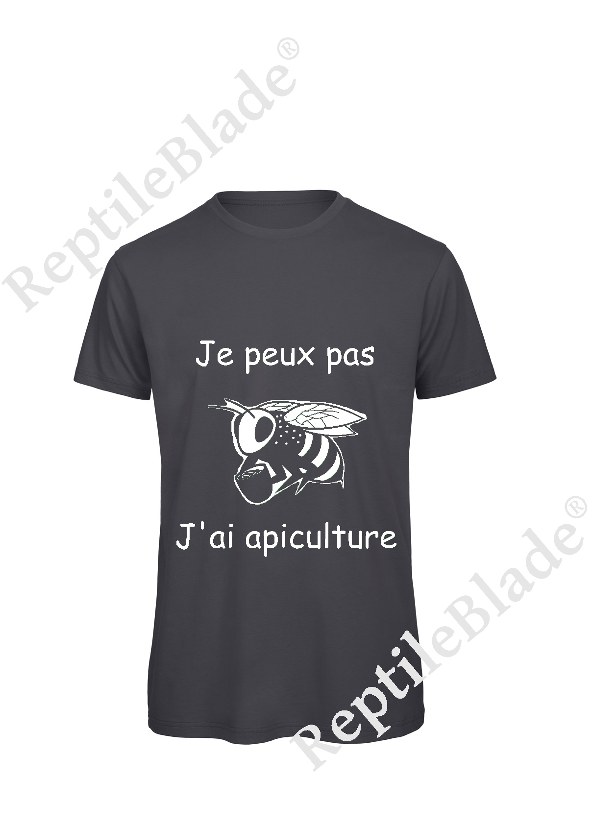 Miniature T-shirt homme "Je peux pas j'ai apiculture"