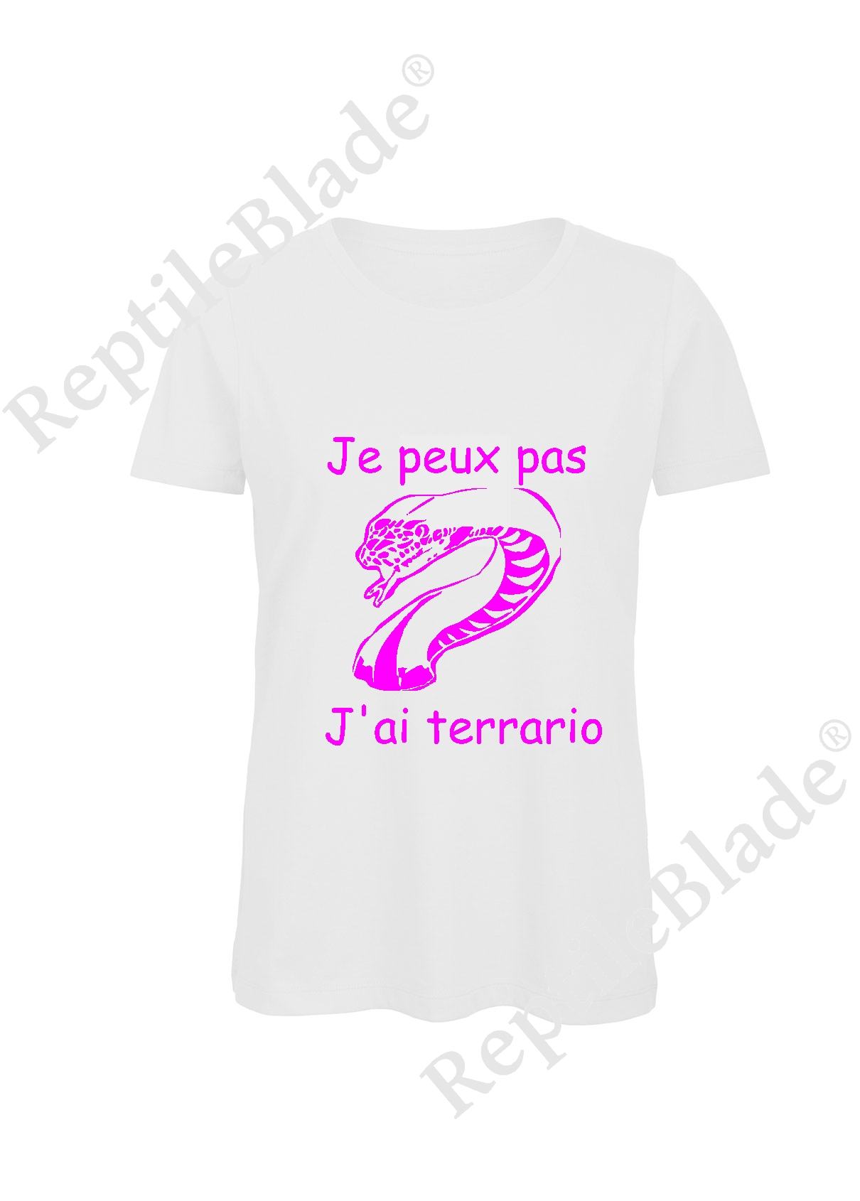 Miniature T-shirt femme "Je peux pas j'ai terrario"
