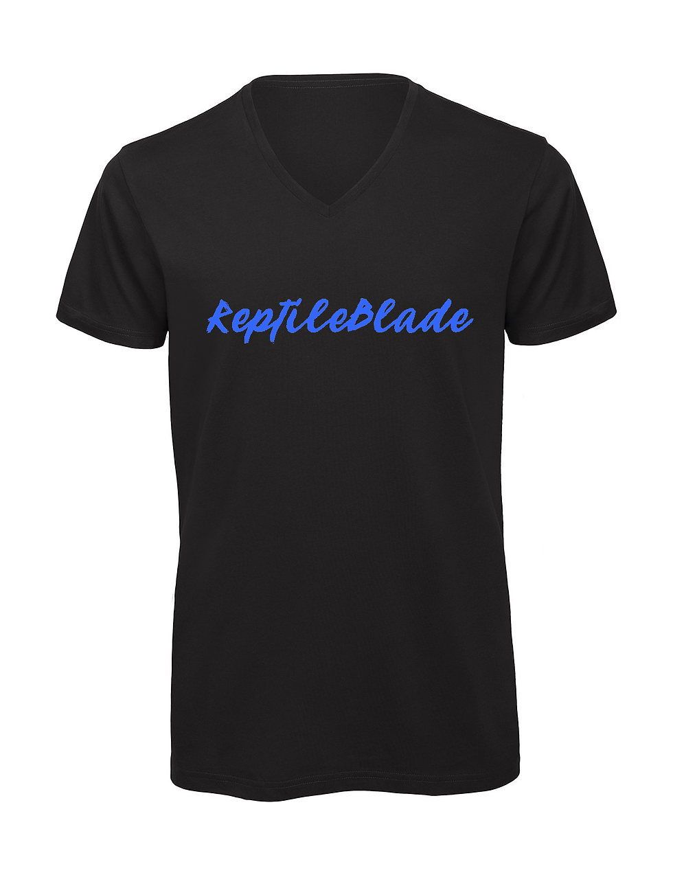 Thumbnail: T-shirt homme col v "Reptileblade"
