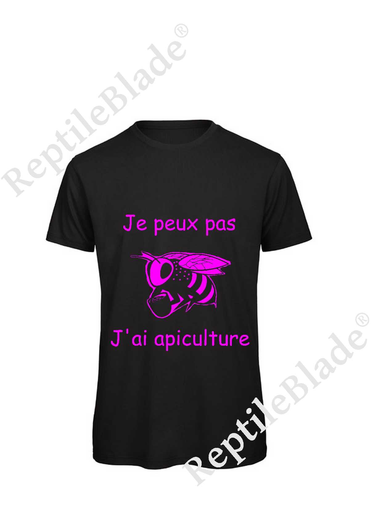 T-shirt homme "Je peux pas j'ai apiculture"