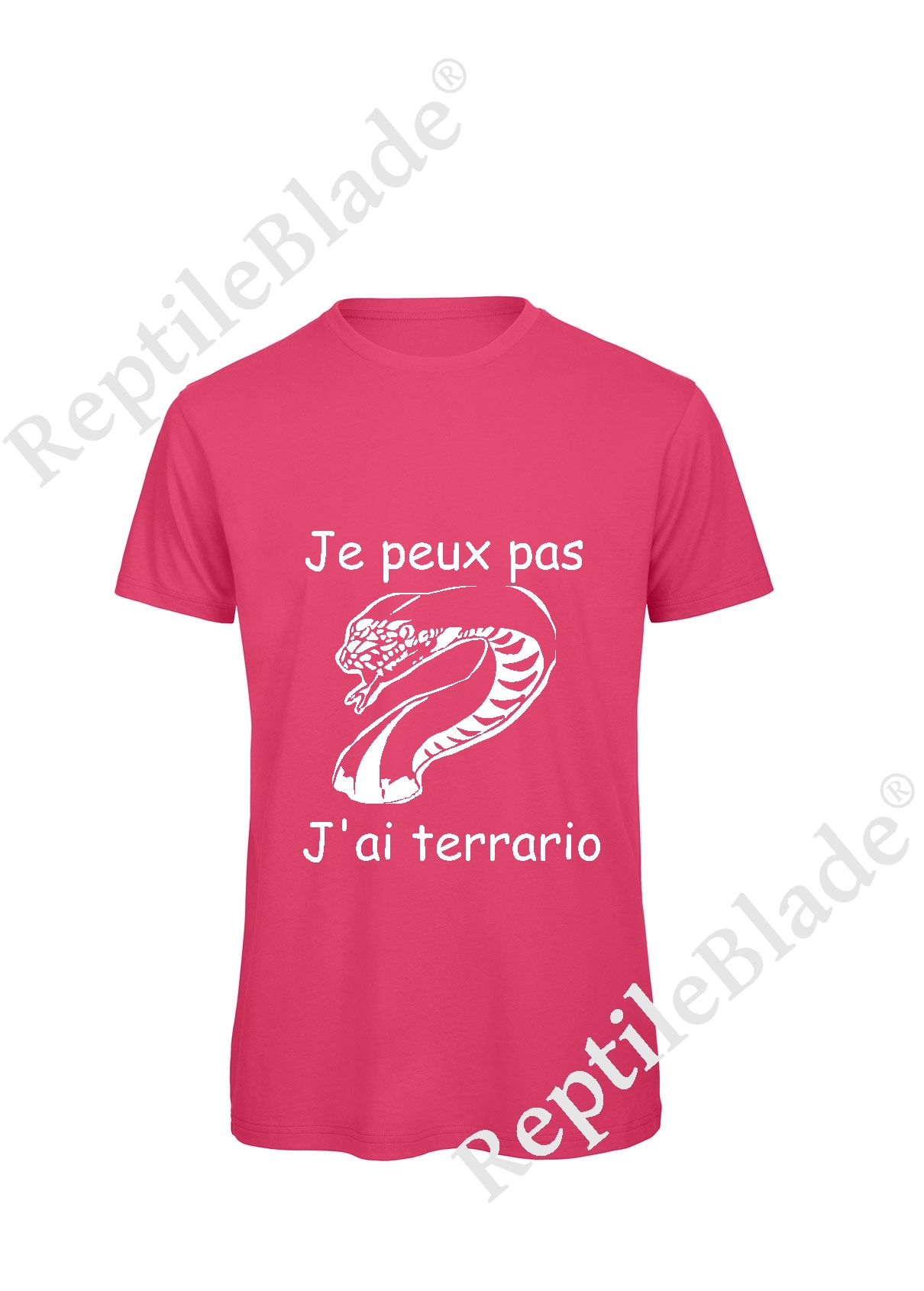 Miniature T-shirt homme "Je peux pas j'ai terrario"