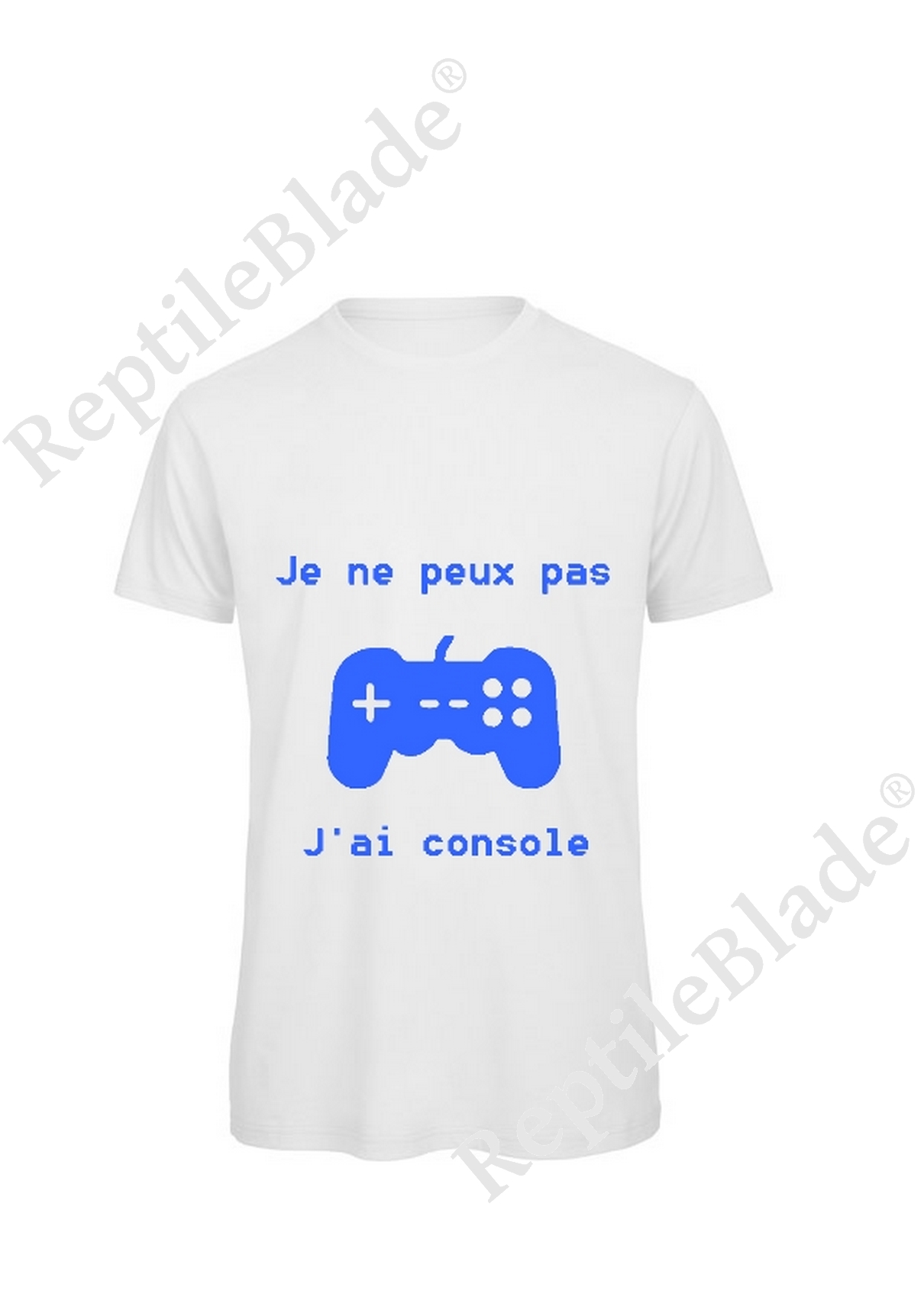 Miniature T-shirt homme "Je peux pas j'ai console"