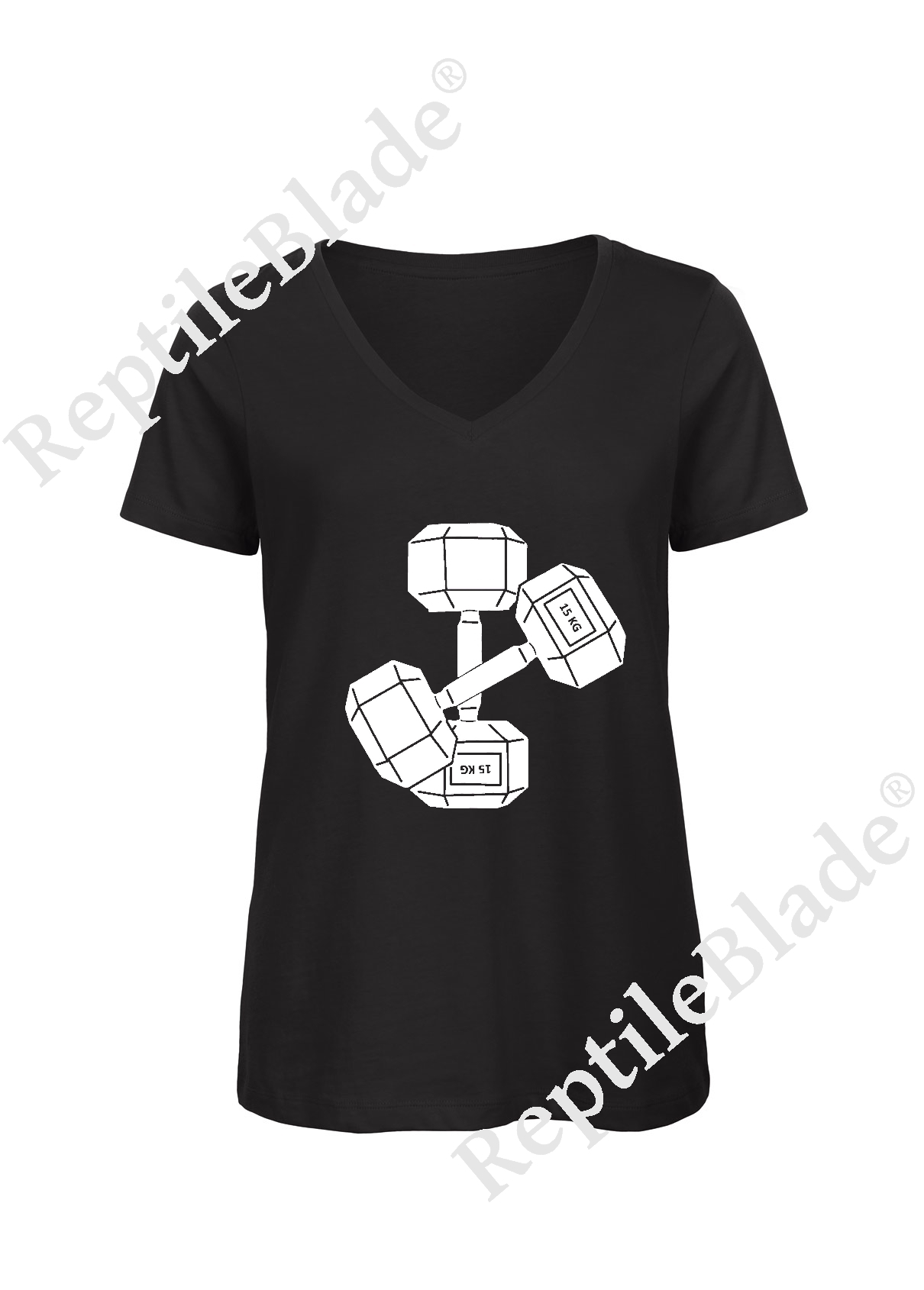 Miniature T-shirt femme col v "Altère"
