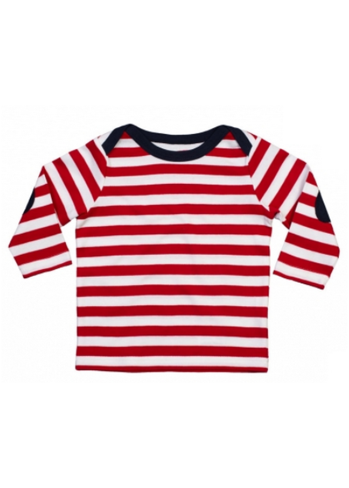 T-shirt rayé à manches longues pour bébé