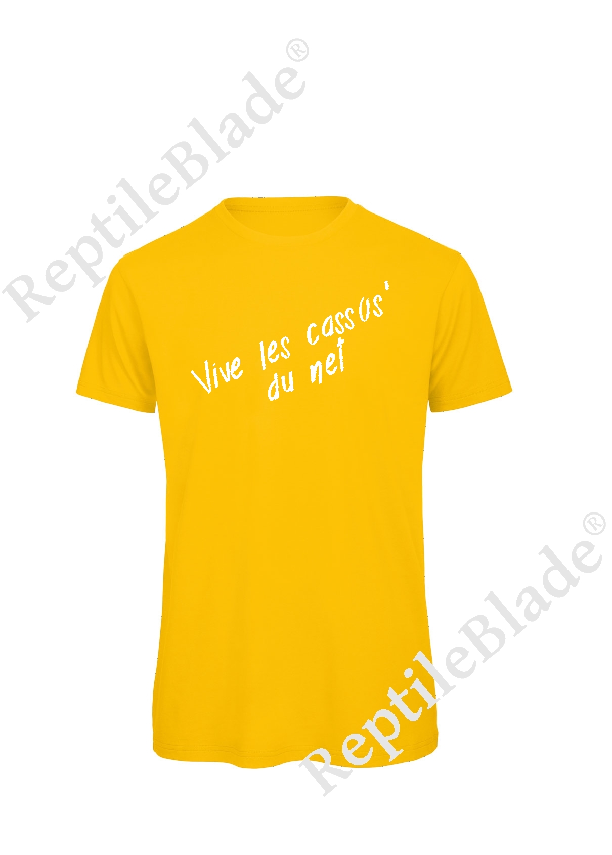 Miniature T-shirt homme "Vive les cassos' du net"