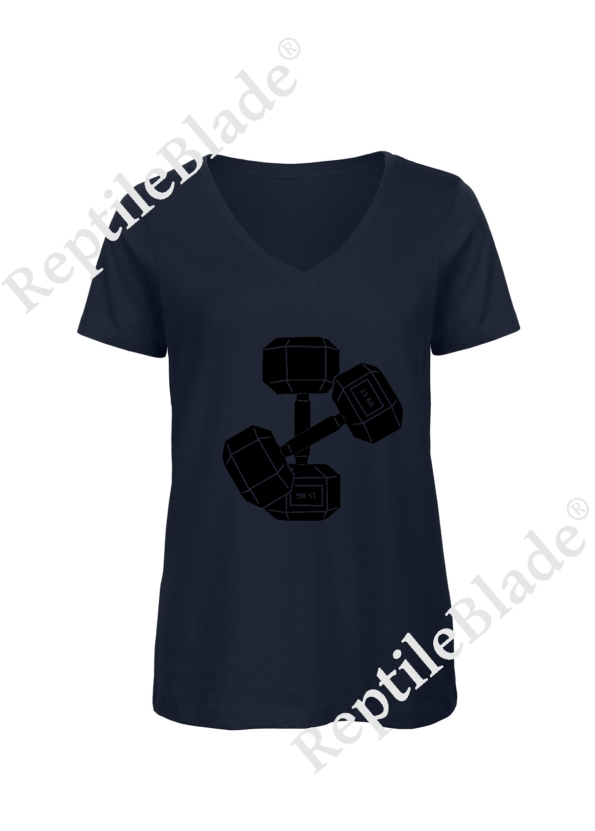 T-shirt femme col v "Altère"