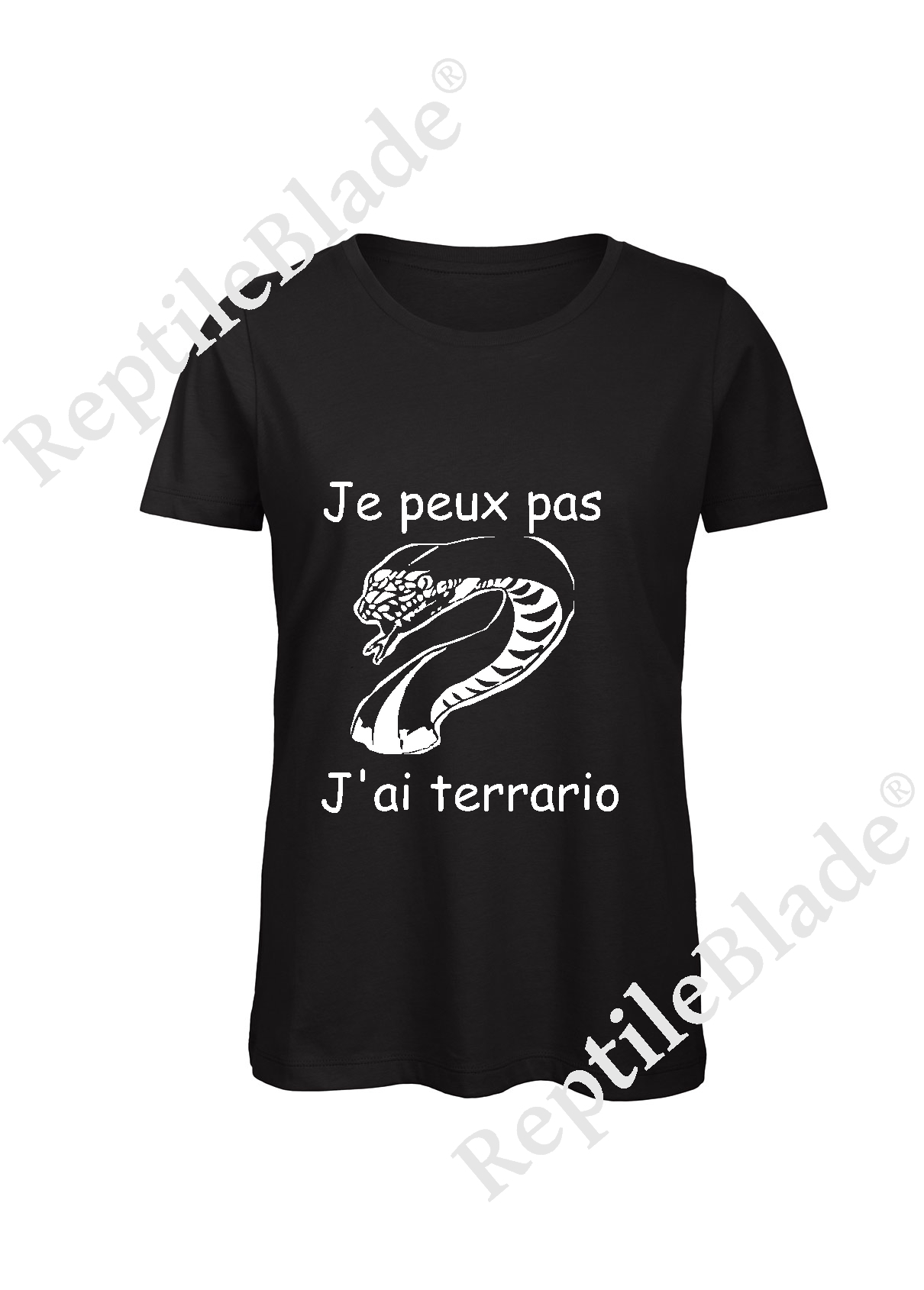 Miniature T-shirt femme "Je peux pas j'ai terrario"