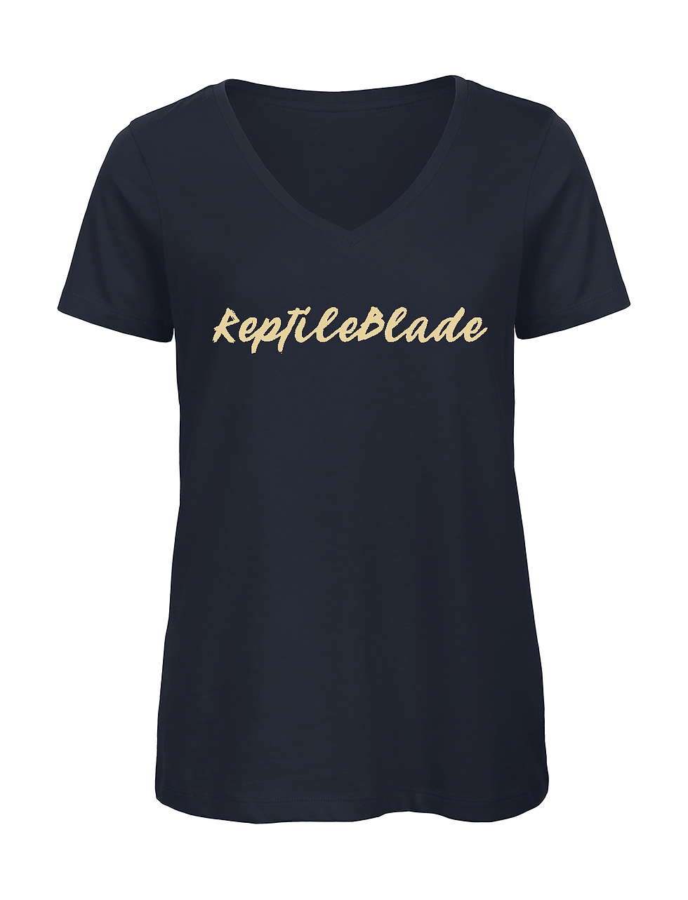 Miniature : T-shirt femme col v "ReptileBlade"