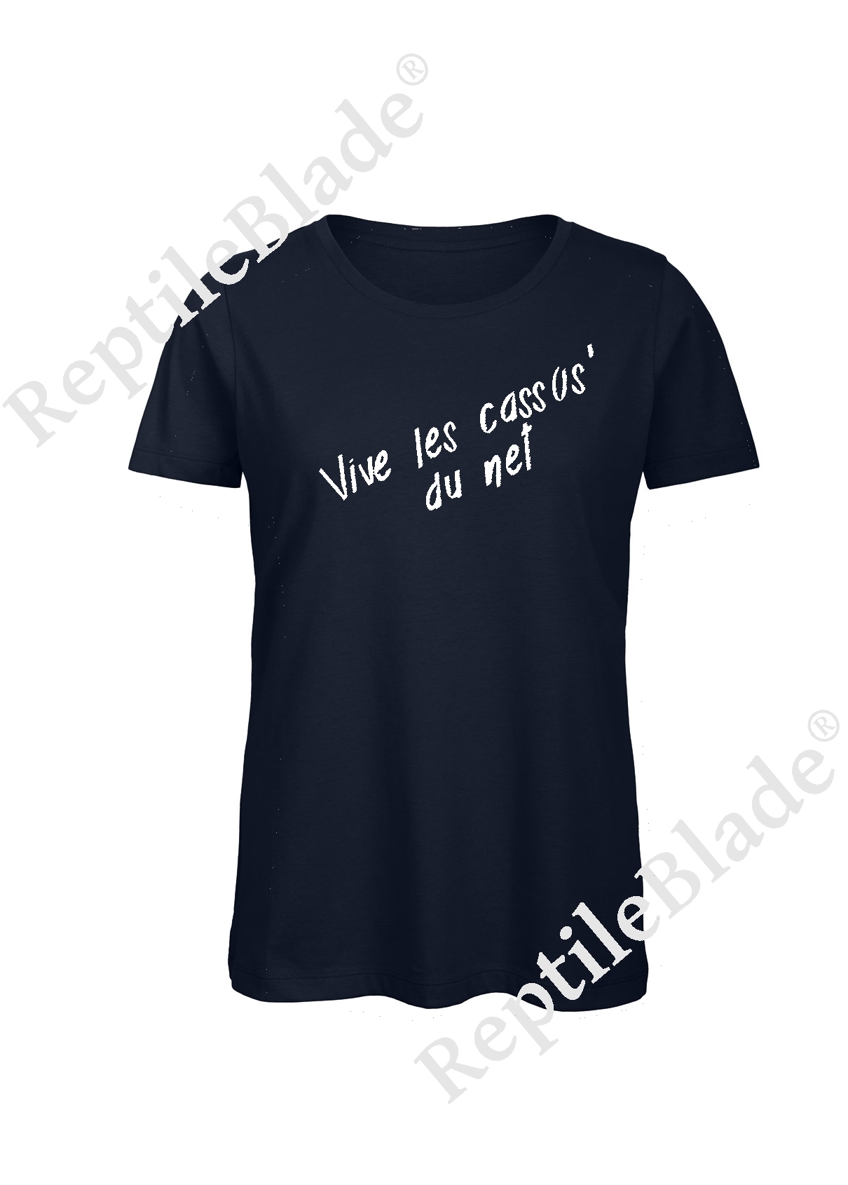 Miniature T-shirt femme "Vive les cassos' du net"
