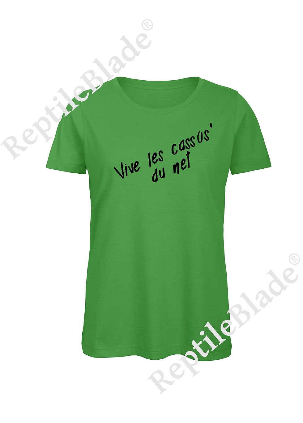 Miniaturbild: T-shirt femme "Vive les cassos' du net"