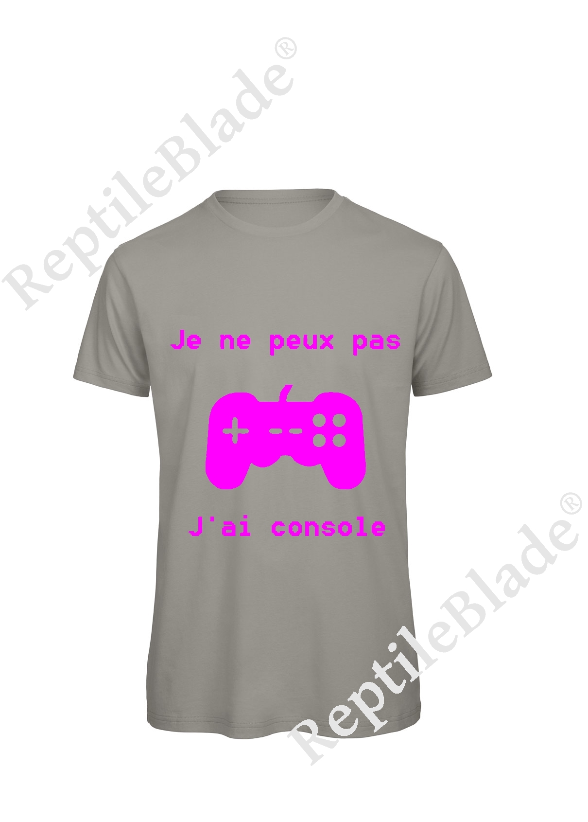 Miniature T-shirt homme "Je peux pas j'ai console"