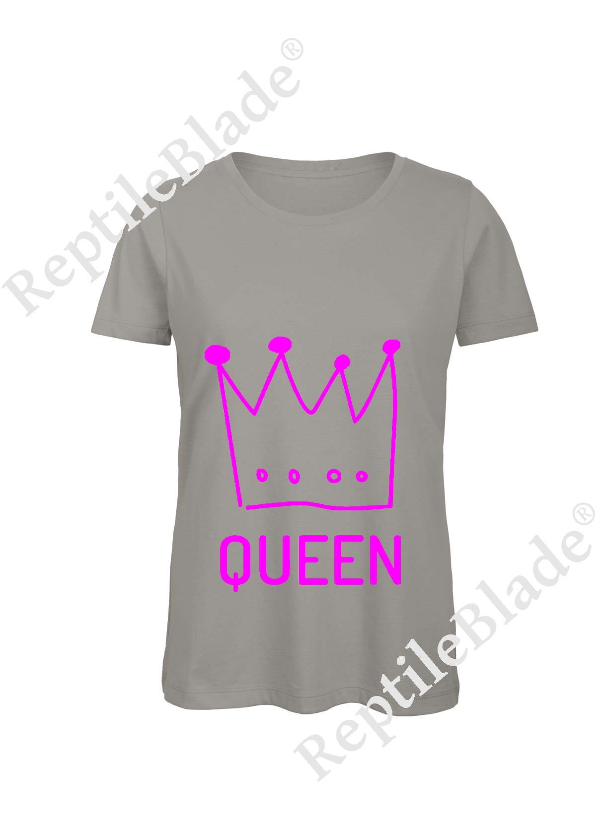Miniature T-shirt femme "queen"