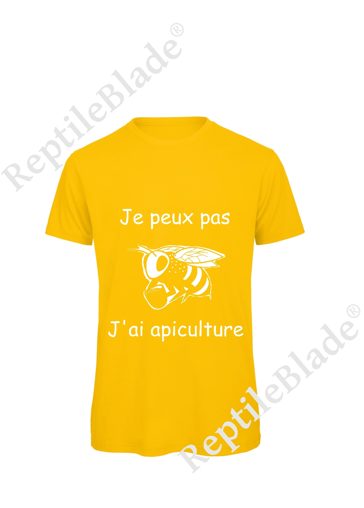 Miniature T-shirt homme "Je peux pas j'ai apiculture"
