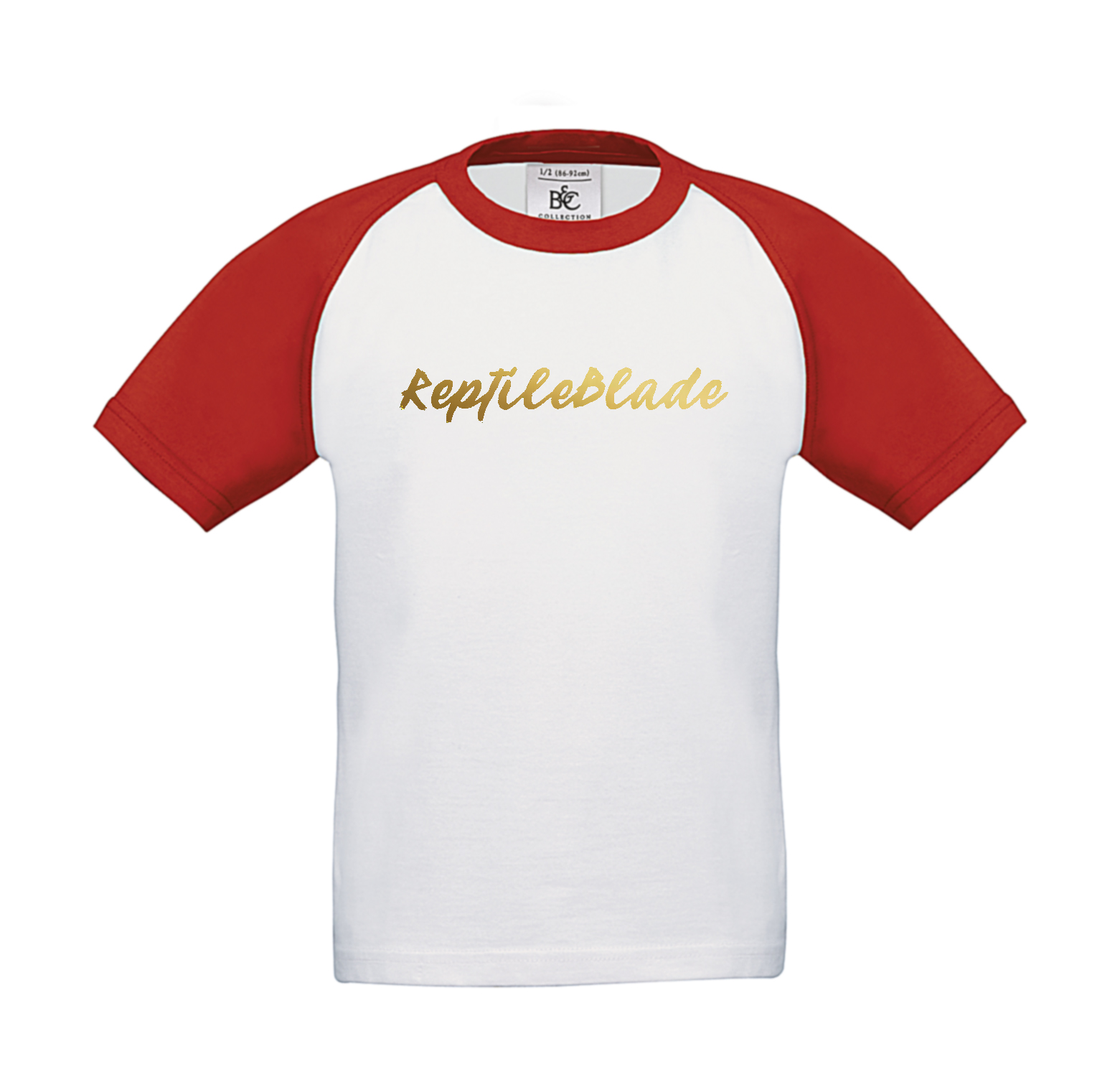 T-shirt enfant baseball "ReptileBlade"
