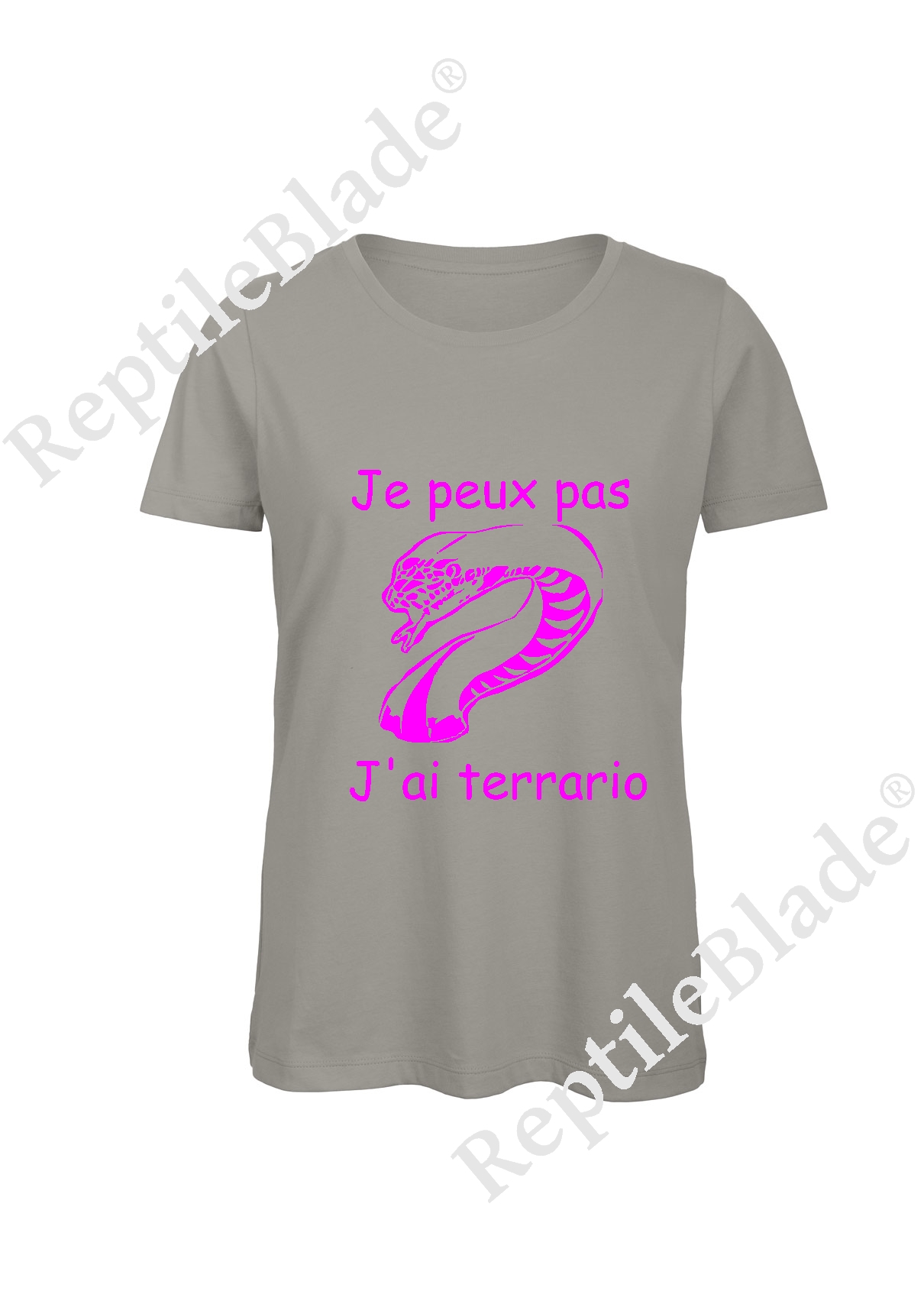 Miniature T-shirt femme "Je peux pas j'ai terrario"