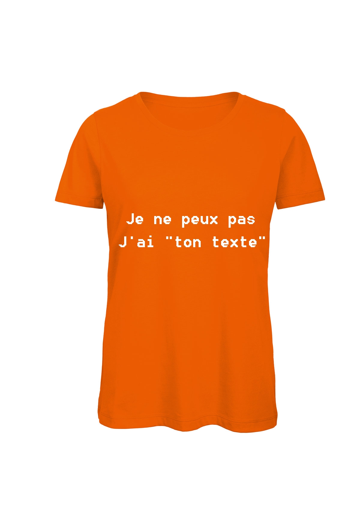 Miniature T-shirt femme "Je peux pas j'ai"