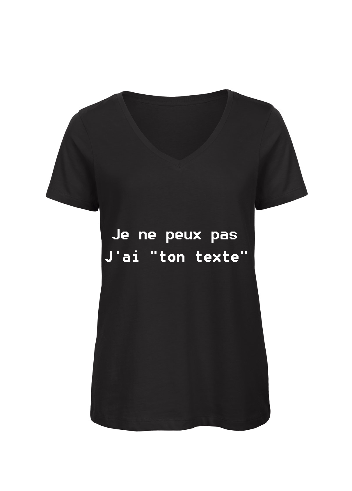 Miniature T-shirt femme "Je peux pas j'ai"