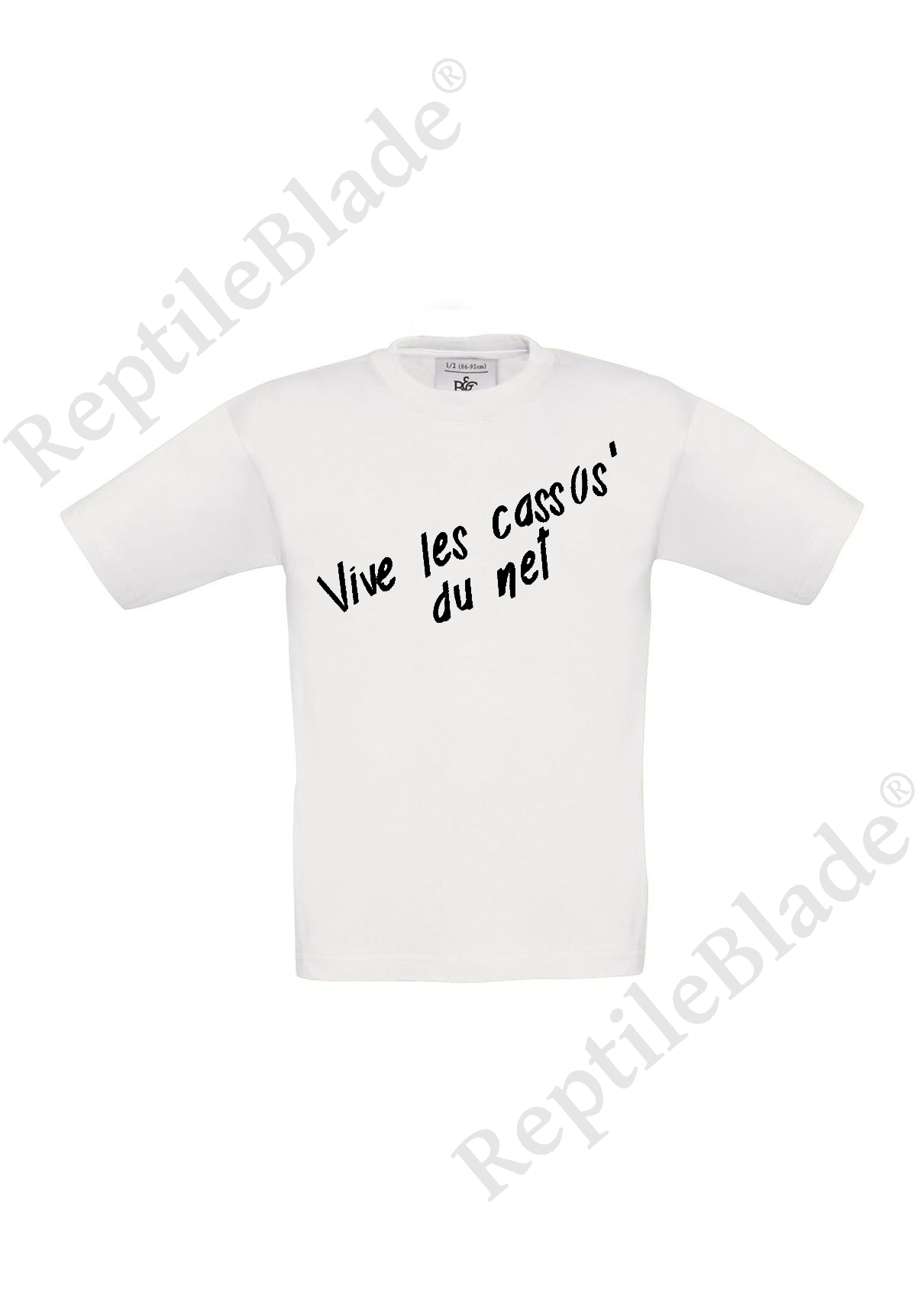Miniature T-shirt enfant "Vive les cassos' du net"