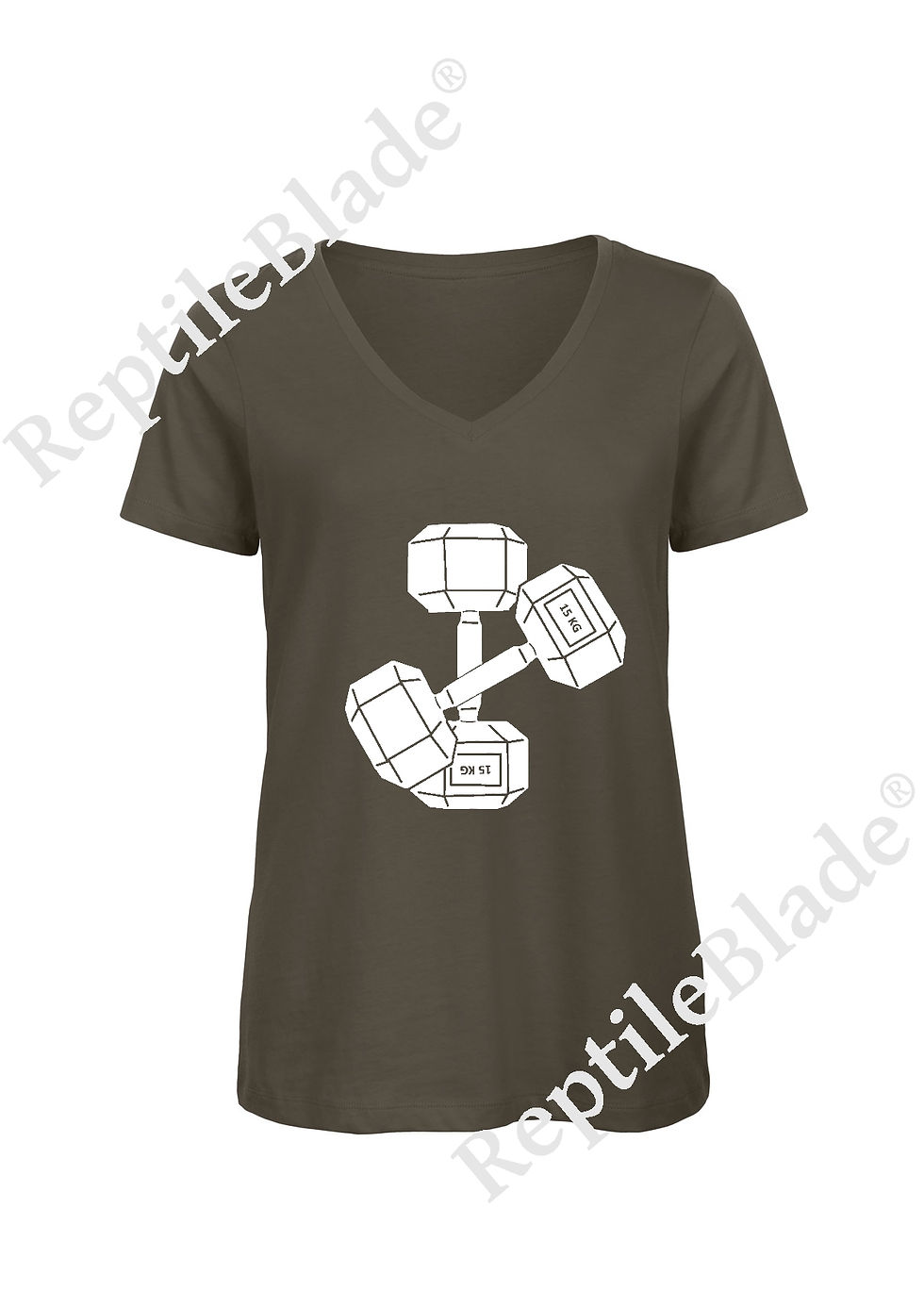 Thumbnail: T-shirt femme col v "Altère"