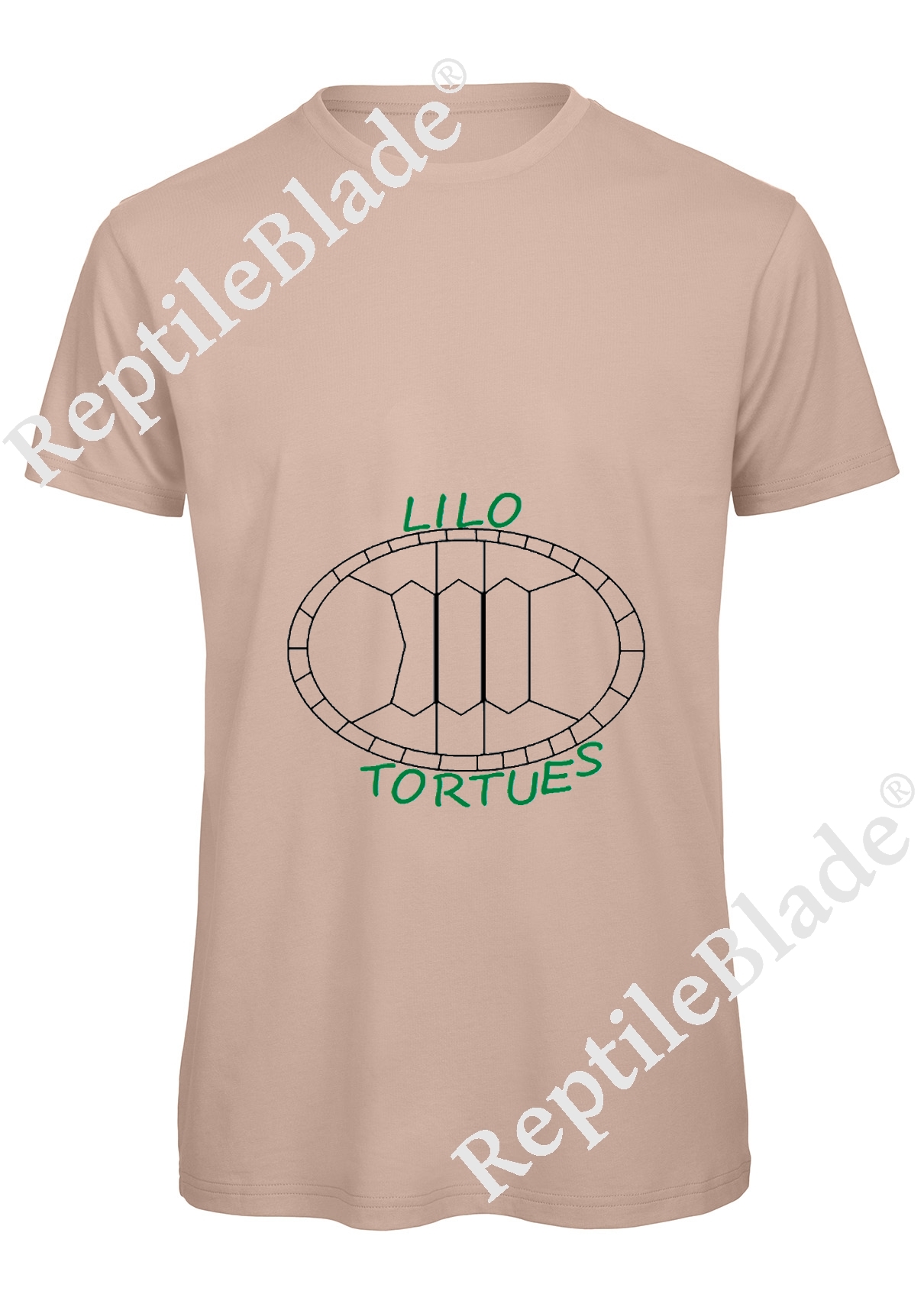 Miniature T-shirt homme "Lilo tortues"