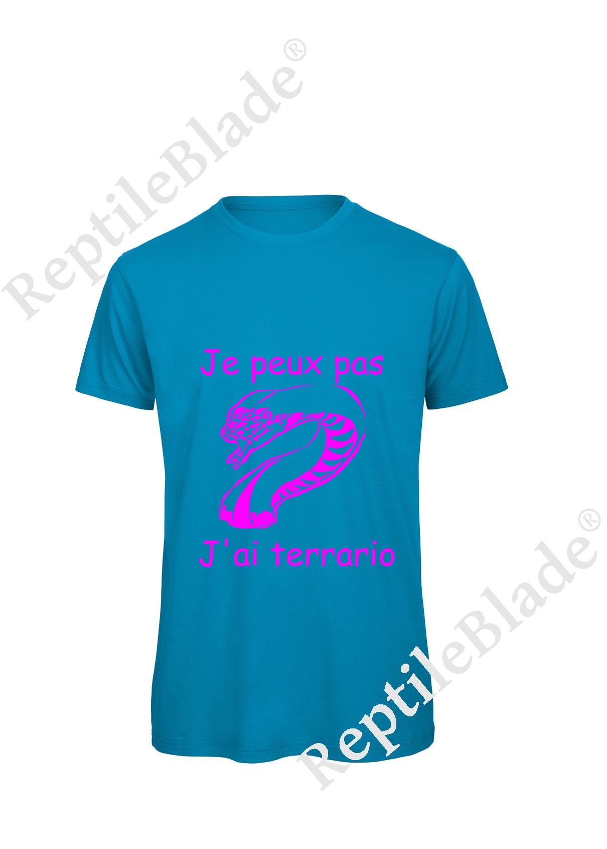 Miniature T-shirt homme "Je peux pas j'ai terrario"