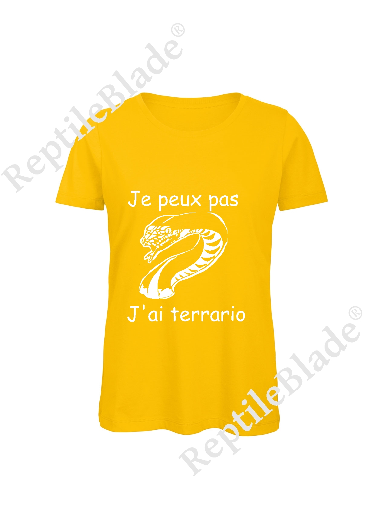 Miniature T-shirt femme "Je peux pas j'ai terrario"
