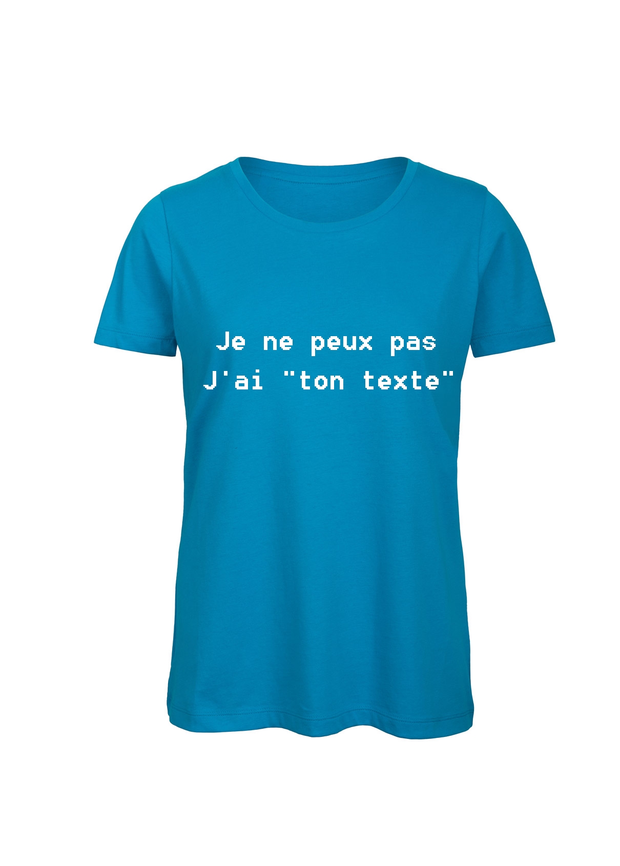 Miniature T-shirt femme "Je peux pas j'ai"