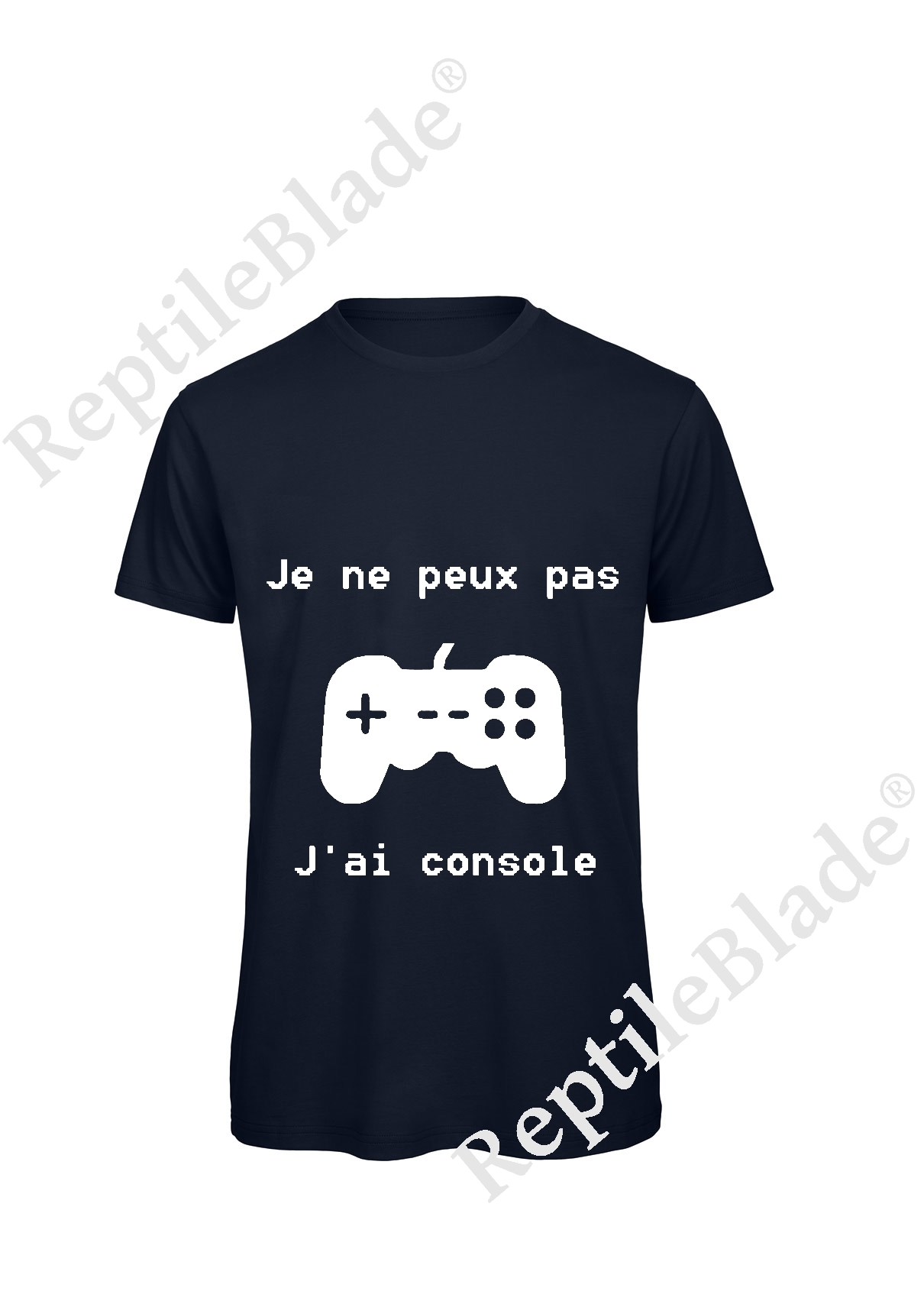 Miniature T-shirt homme "Je peux pas j'ai console"
