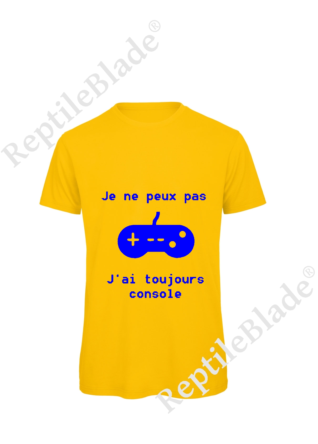 Miniature T-shirt homme "Je peux pas j'ai toujours console"