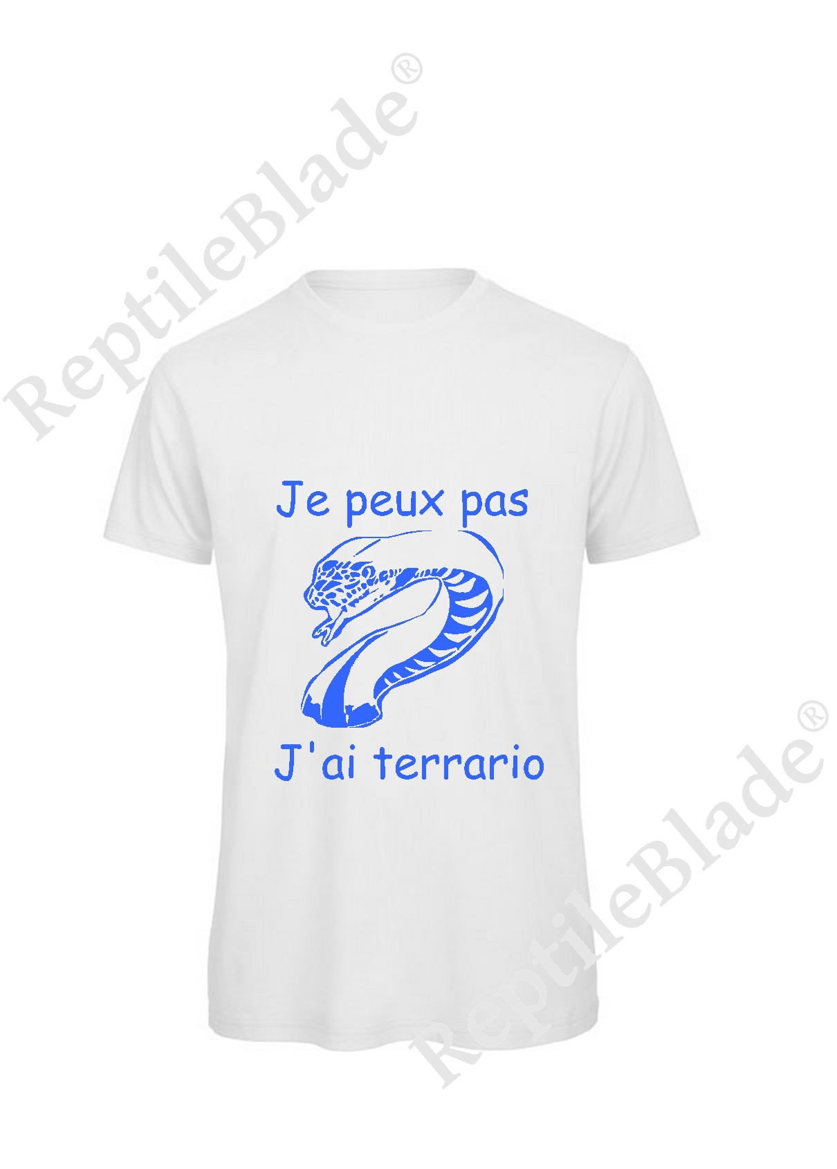 Miniature T-shirt homme "Je peux pas j'ai terrario"