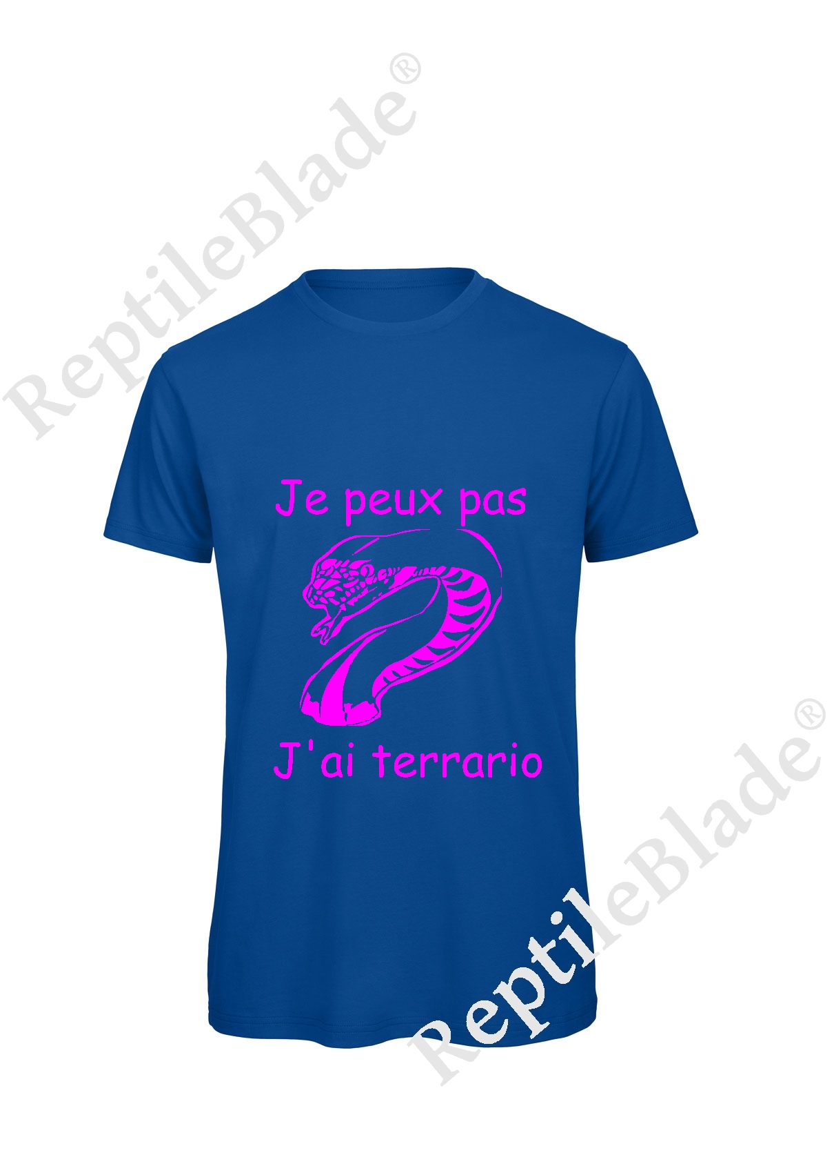 Miniature T-shirt homme "Je peux pas j'ai terrario"