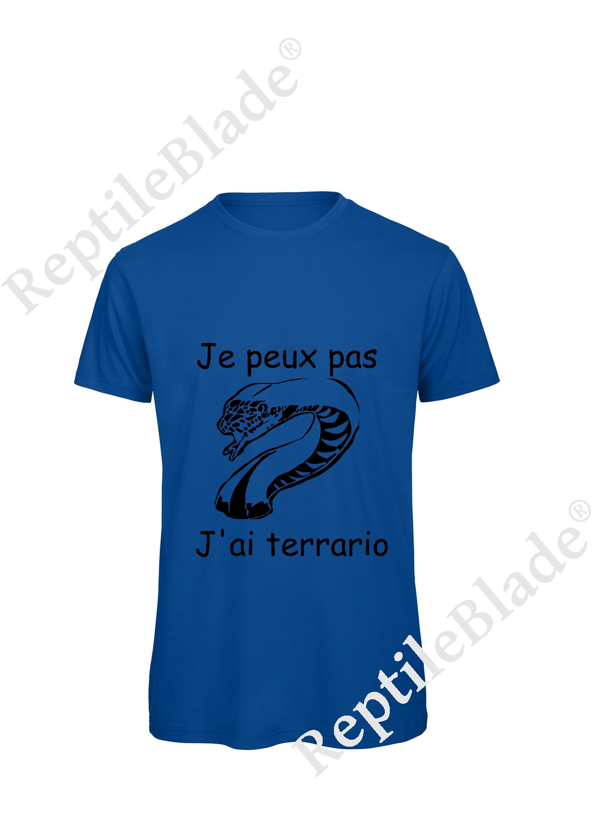 Miniature T-shirt homme "Je peux pas j'ai terrario"