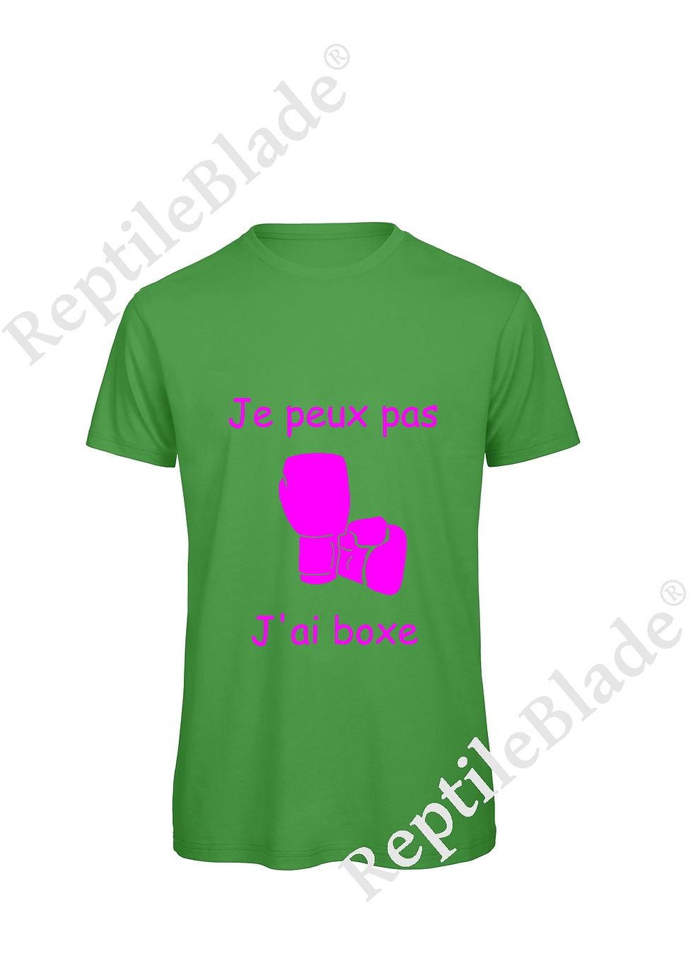 섬네일: T-shirt homme "Je peux pas j'ai boxe"